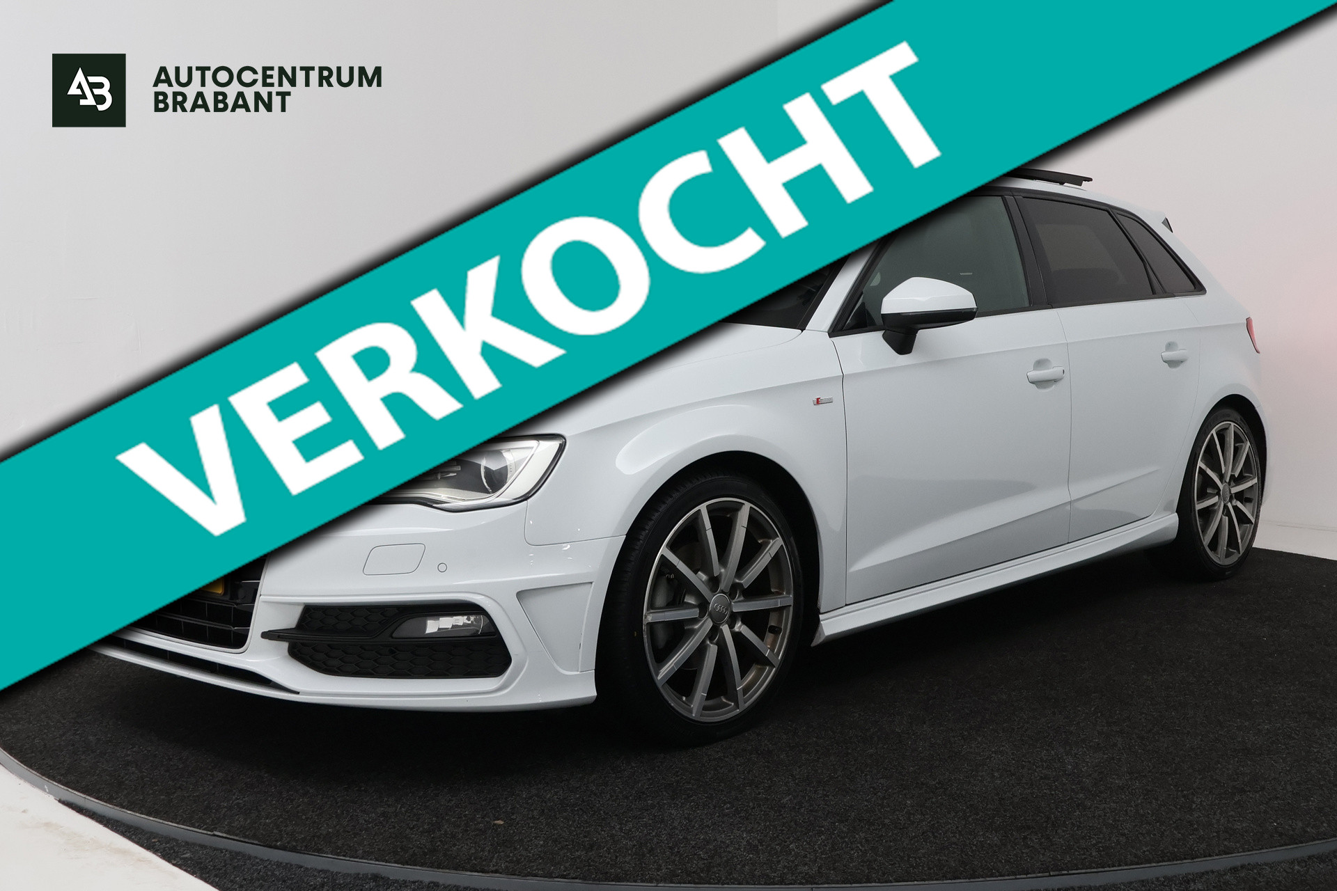 Audi A3 Sportback 1.4 TFSI CoD Ambition Pro Line S Automaat (PANORAMADAK, CLIMA, CAMERA, LED, PDC. CRUISE) 2014 - voorkant