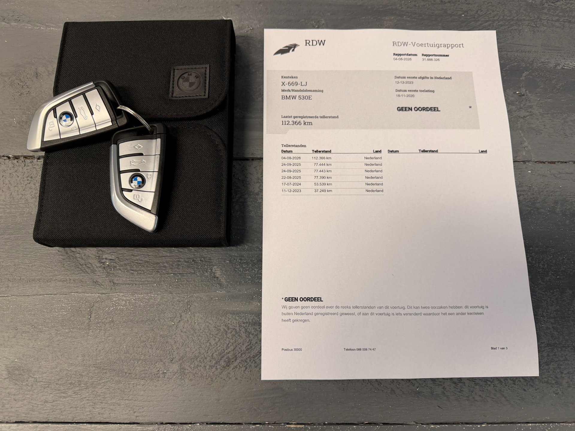 Foto van BMW 530e