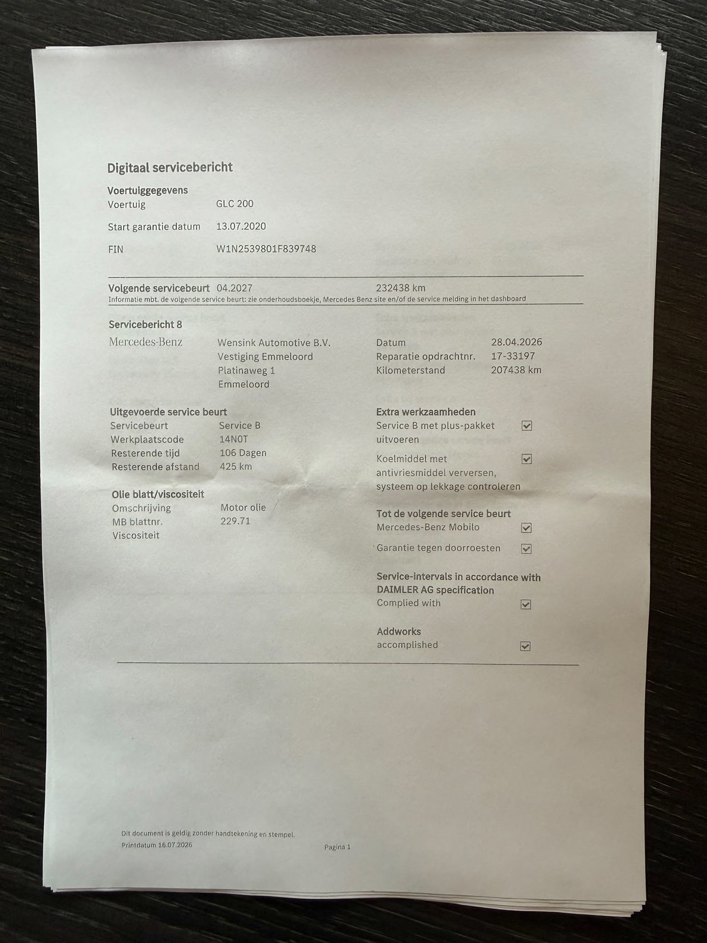 Foto van Mercedes-Benz GLC 200