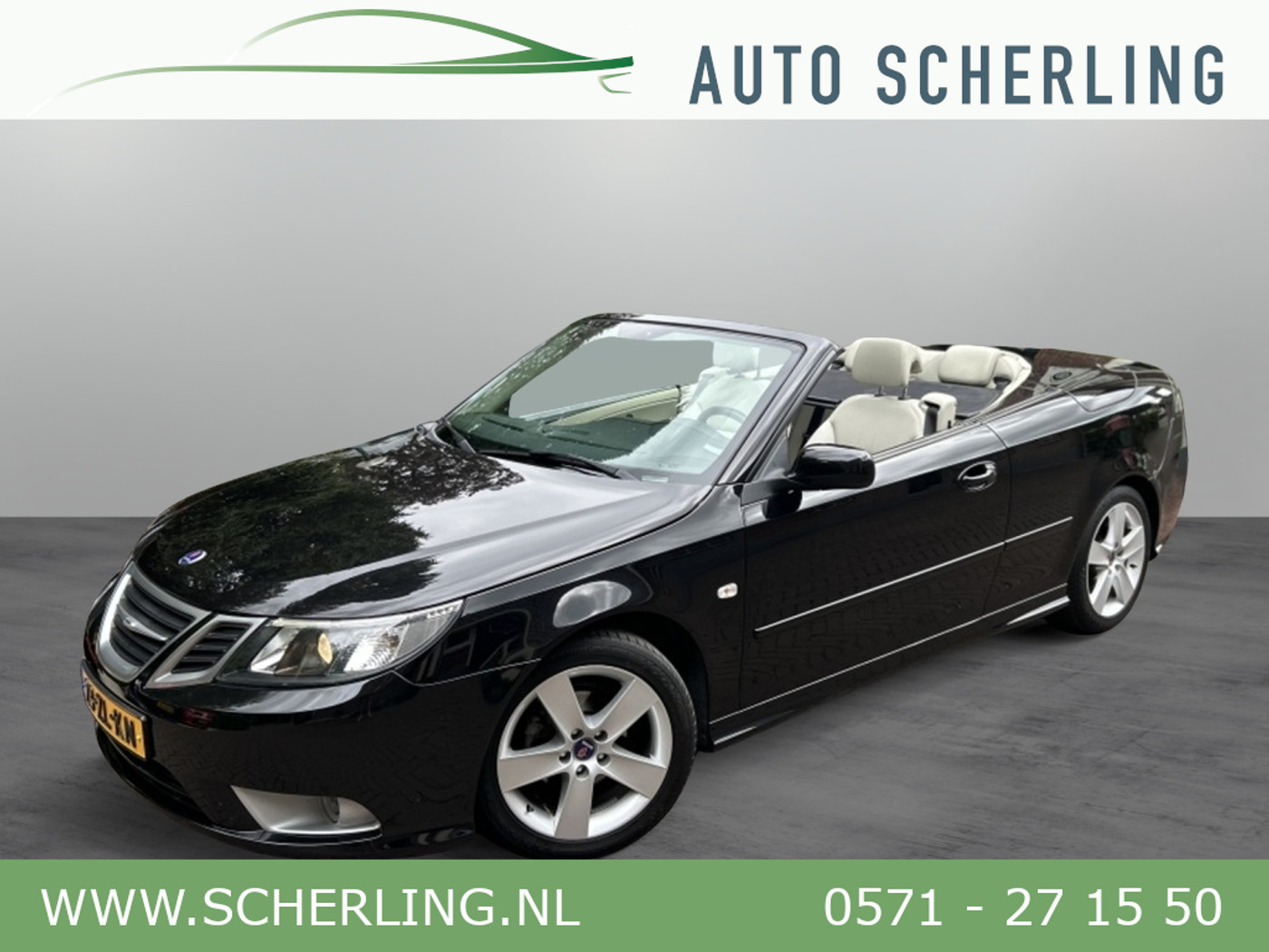 Saab Saab 9-3 1.8t 210 pk Hirsch Automaat NL-auto 2008 - voorkant