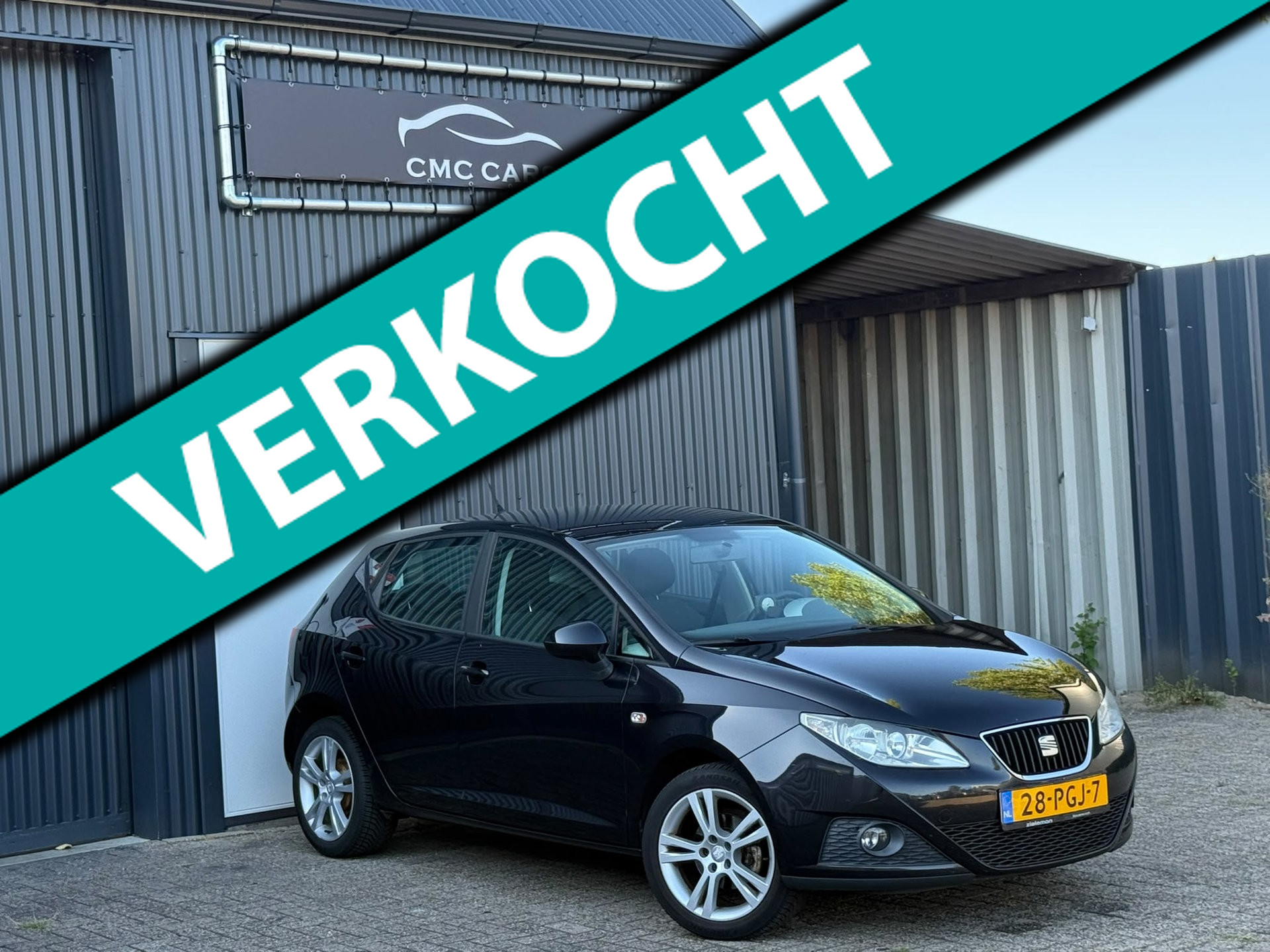 Seat Ibiza 1.4 Sport RIJDT&SCHAKELT PERFECT 2010 - voorkant