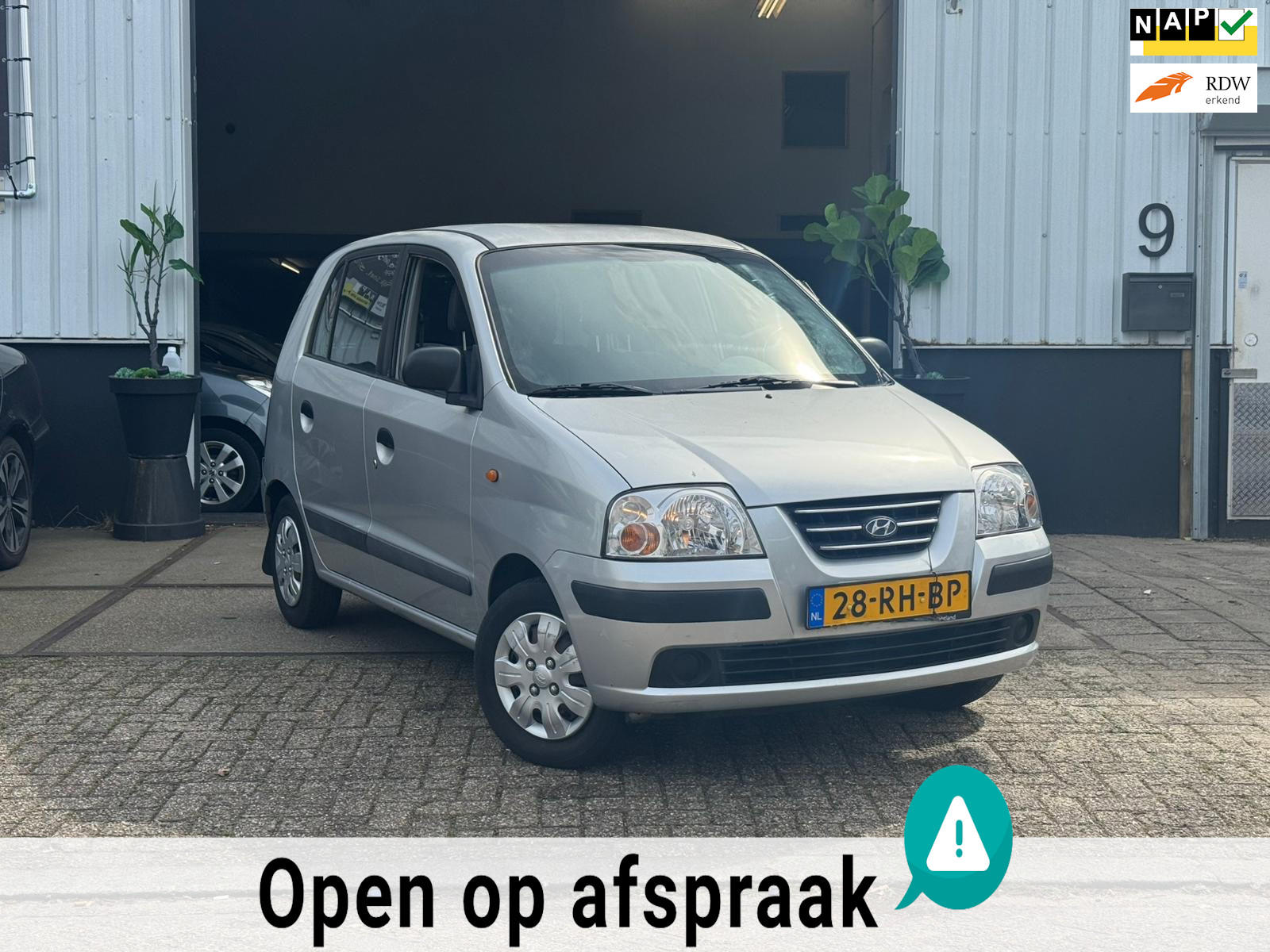 Hyundai Atos-prime 1.1i | NIEUW APK | 5DRS | NIEUW KOPPELING | ELEK. RAMEN | 2005 - voorkant
