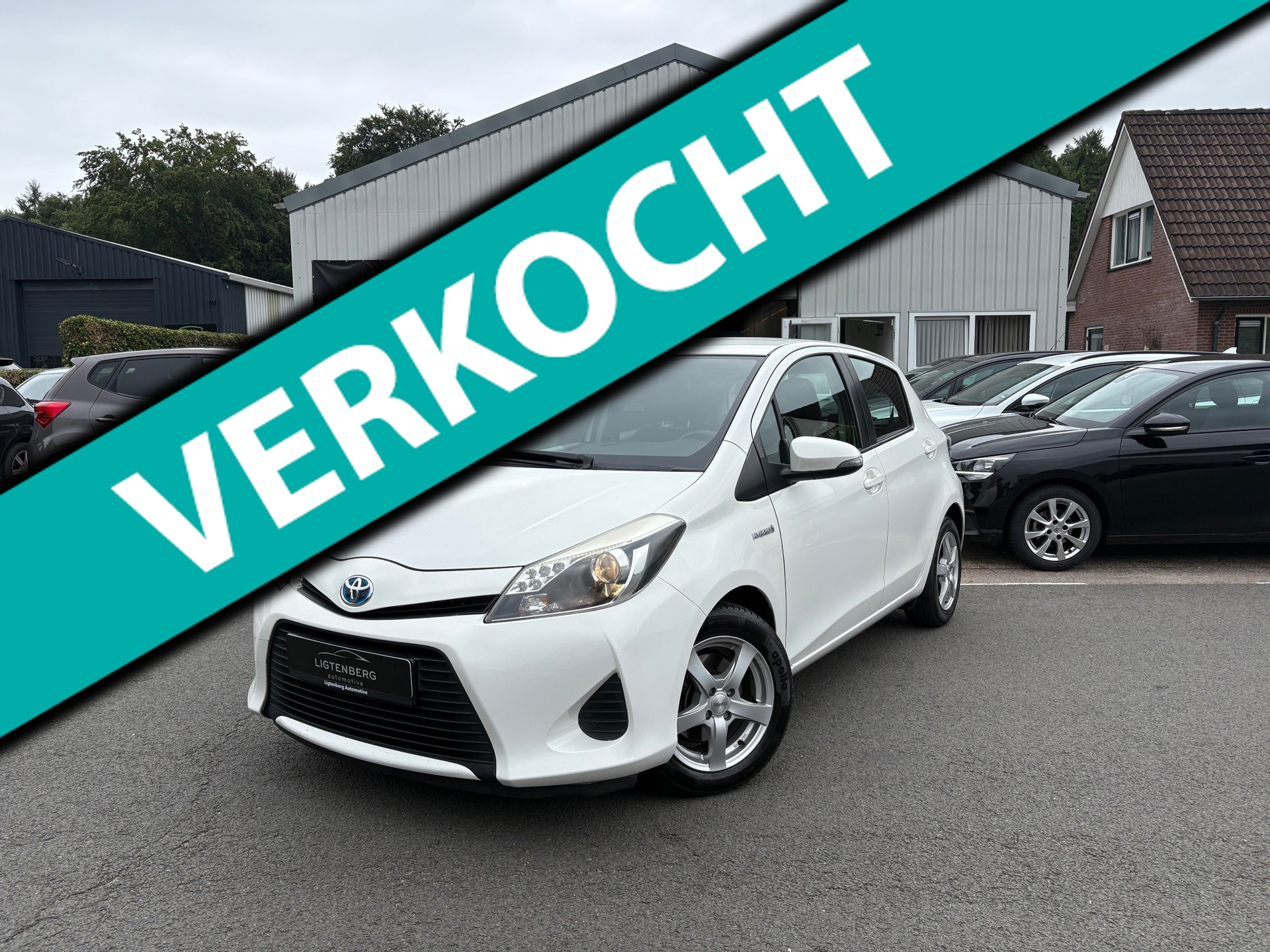 Toyota Toyota Yaris Hybrid 1.5 Full Hybrid Aspiration CRUISE/ACHTERCAMERA 2012 - voorkant