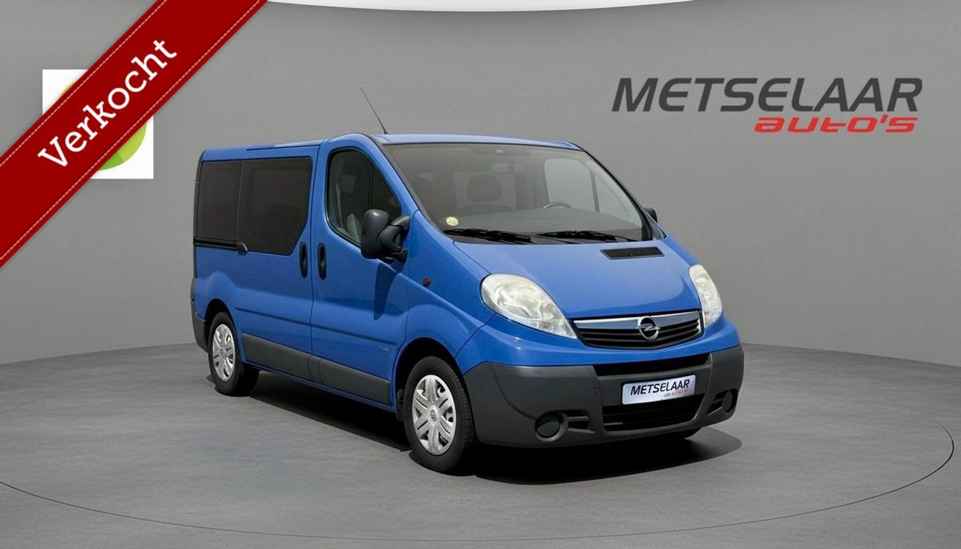 Opel Vivaro 2.0 CDTI automaat L1H1 Rolstoelvervoer! 2008 - voorkant