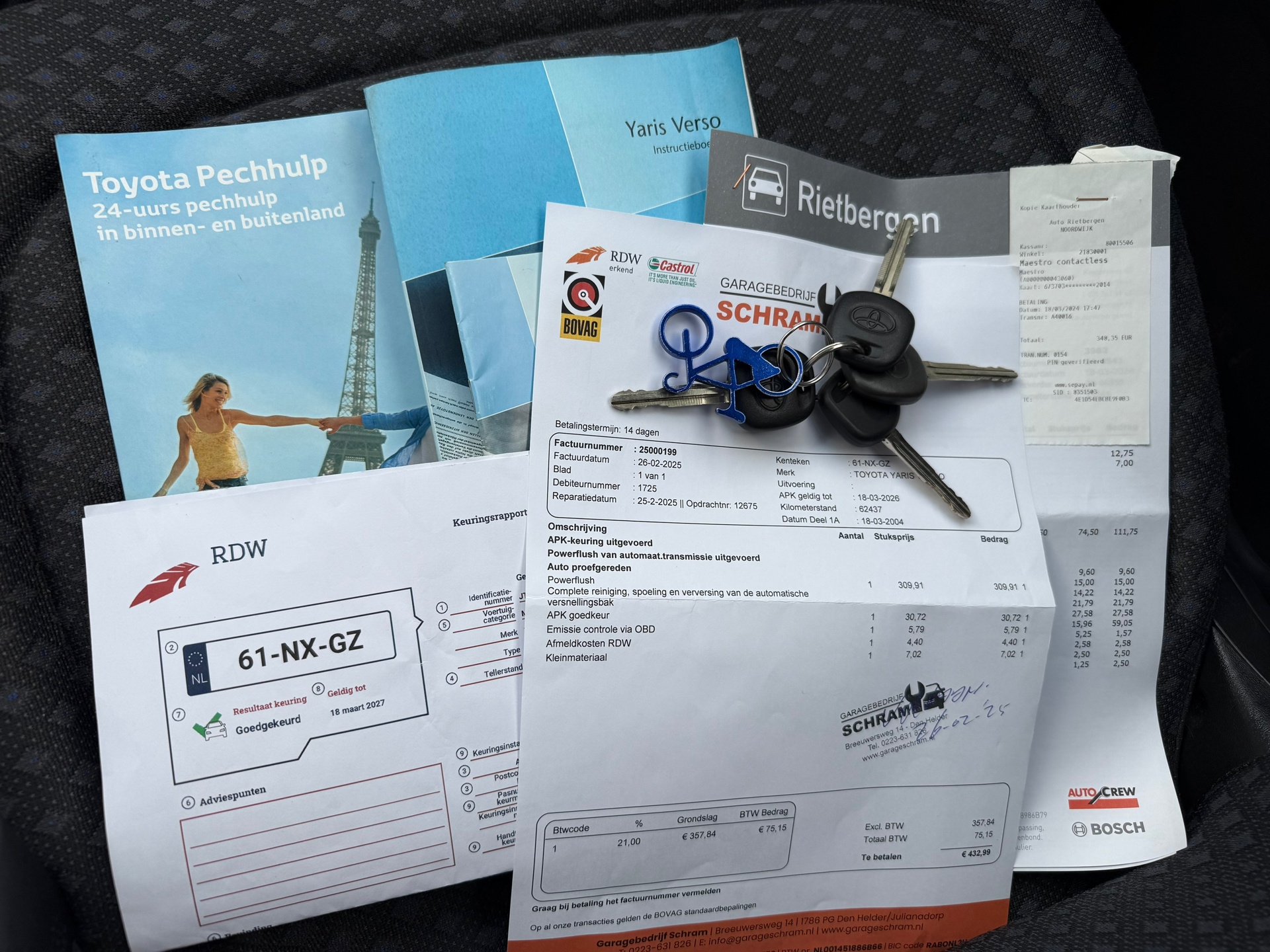 Foto van Toyota Toyota Yaris Verso
