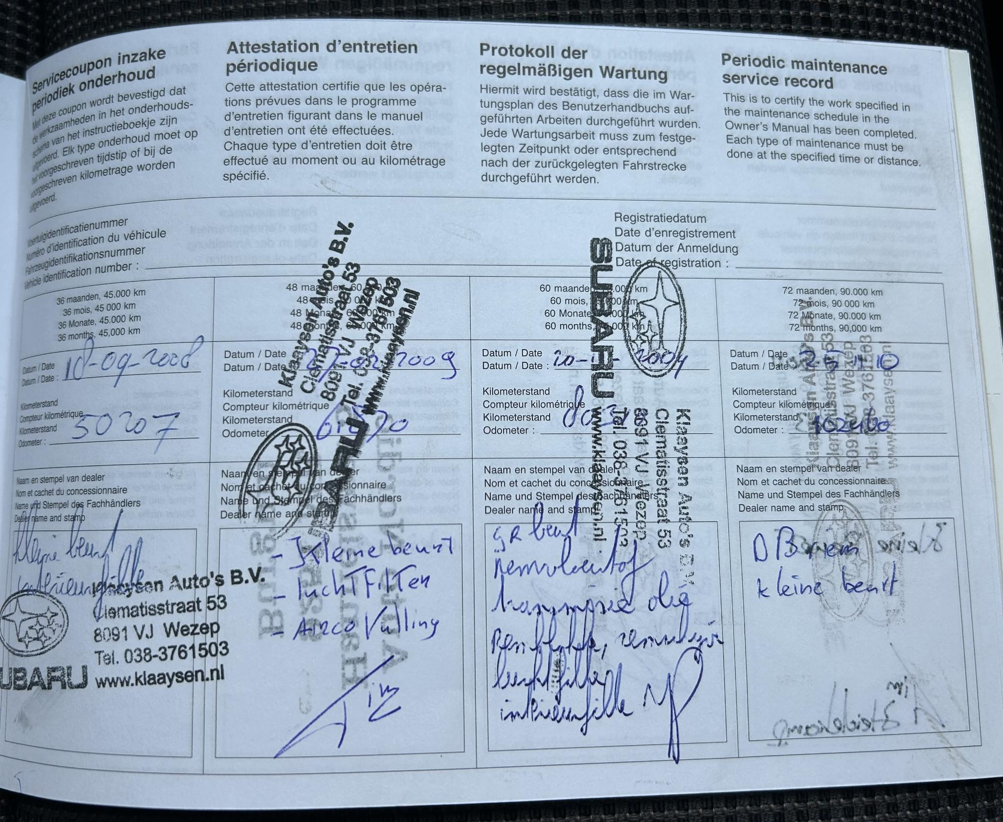 Foto van Subaru Forester