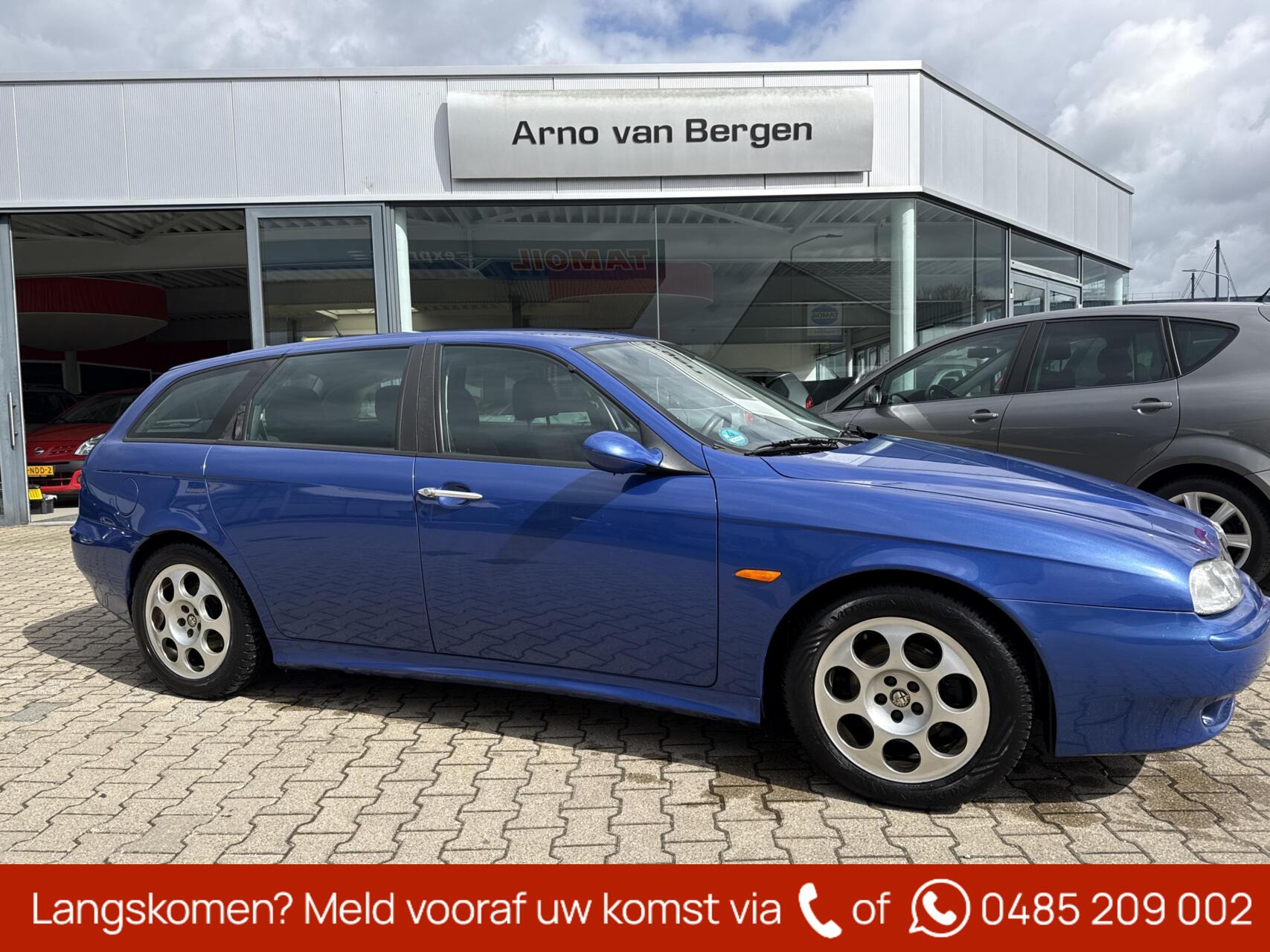 Alfa Romeo Alfa Romeo 156 Sportwagon 1.8 T.Spark Edizione Limitata, de laatste eigenaar heeft hem 17 jaar gehad, liefhebbersauto !! 2003 - voorkant