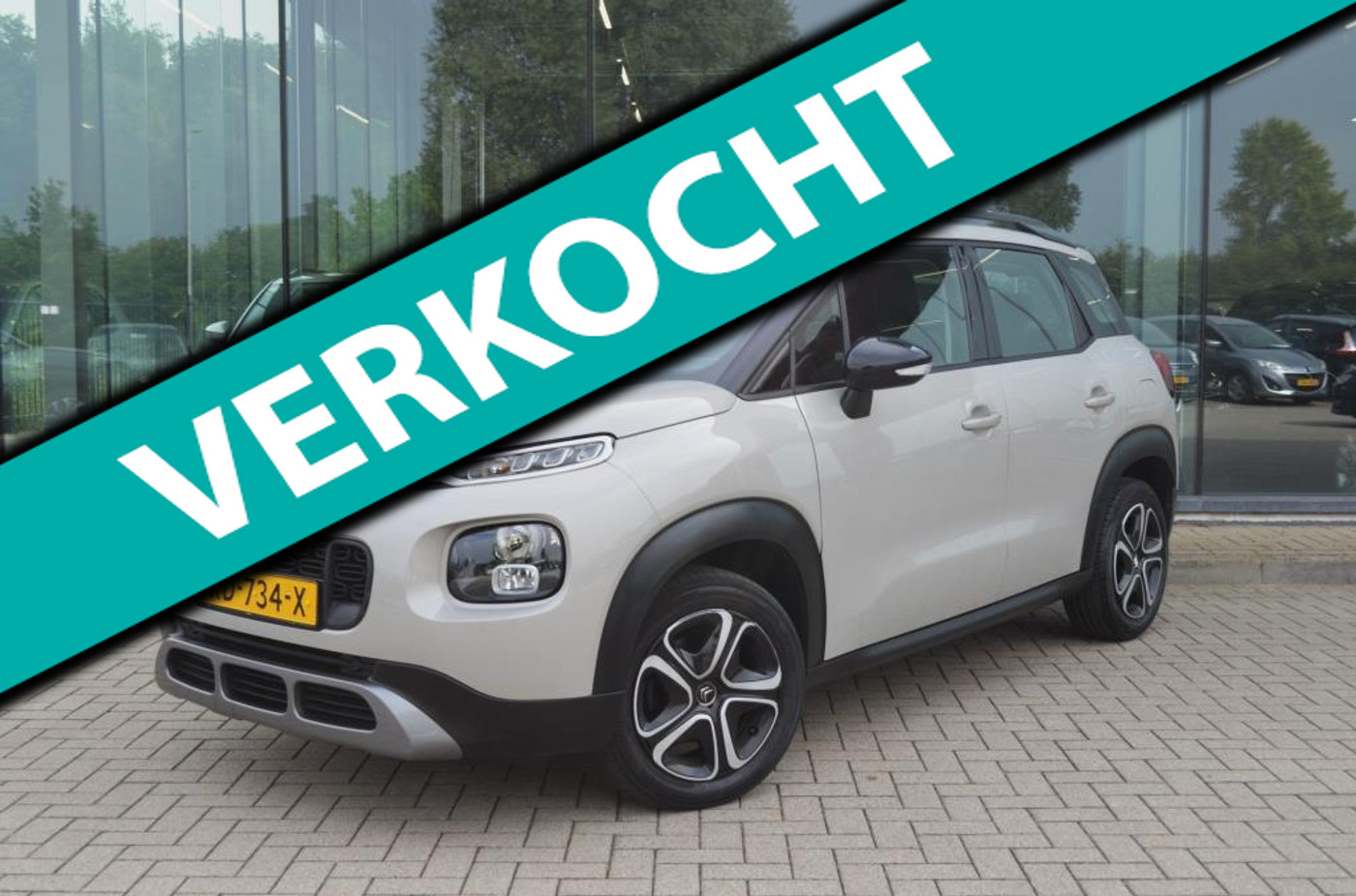 Citroen C3 Aircross 1.2 PureTech S&S Feel | Dis-riem vervangen | 1e eigenaar | Cruise controle | Climate controle 2018 - voorkant