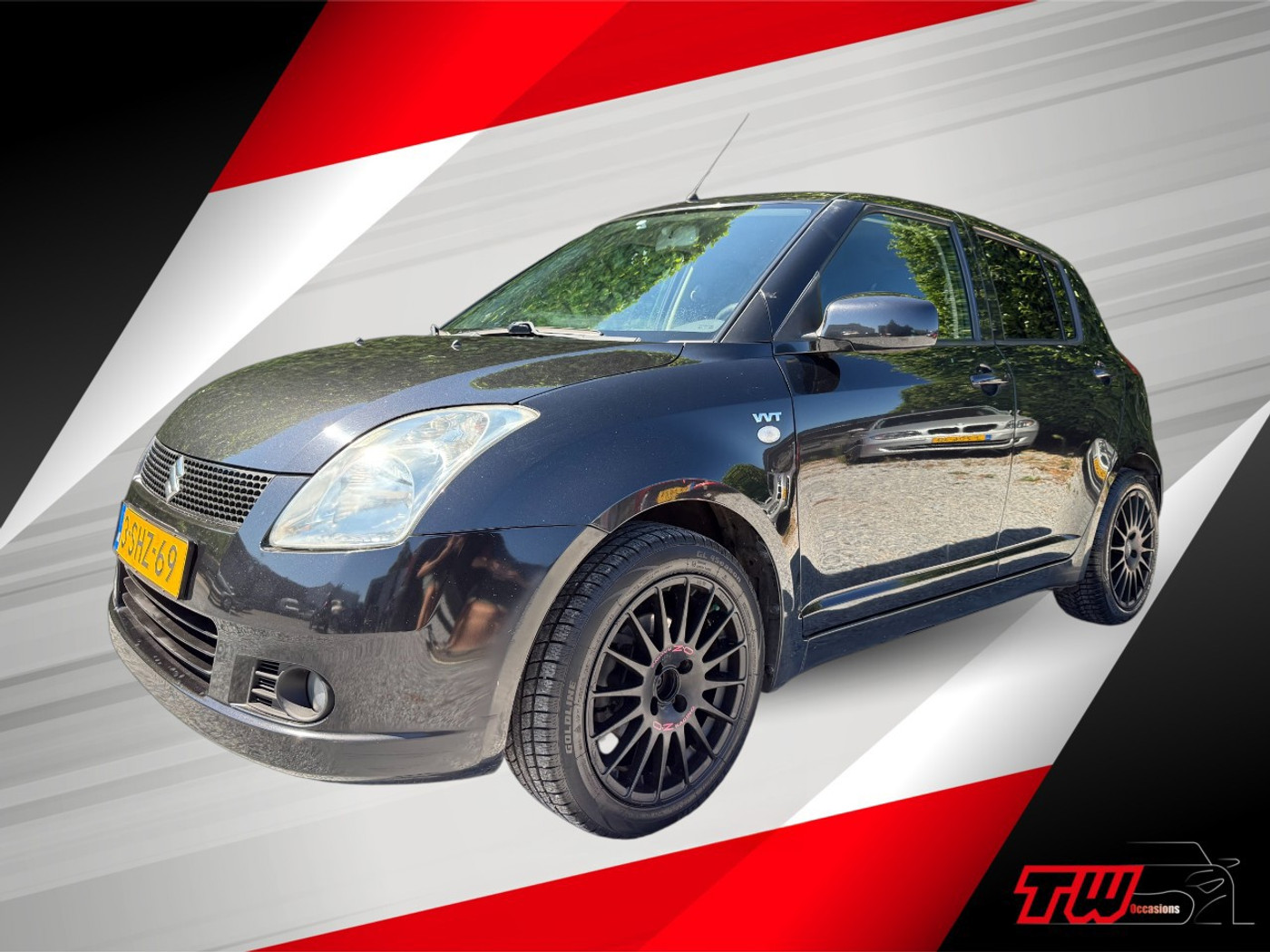Suzuki Swift 1.5 GLS |NWE APK|AIRCO|STOELVERW|GROOT SCHERM 2006 - voorkant