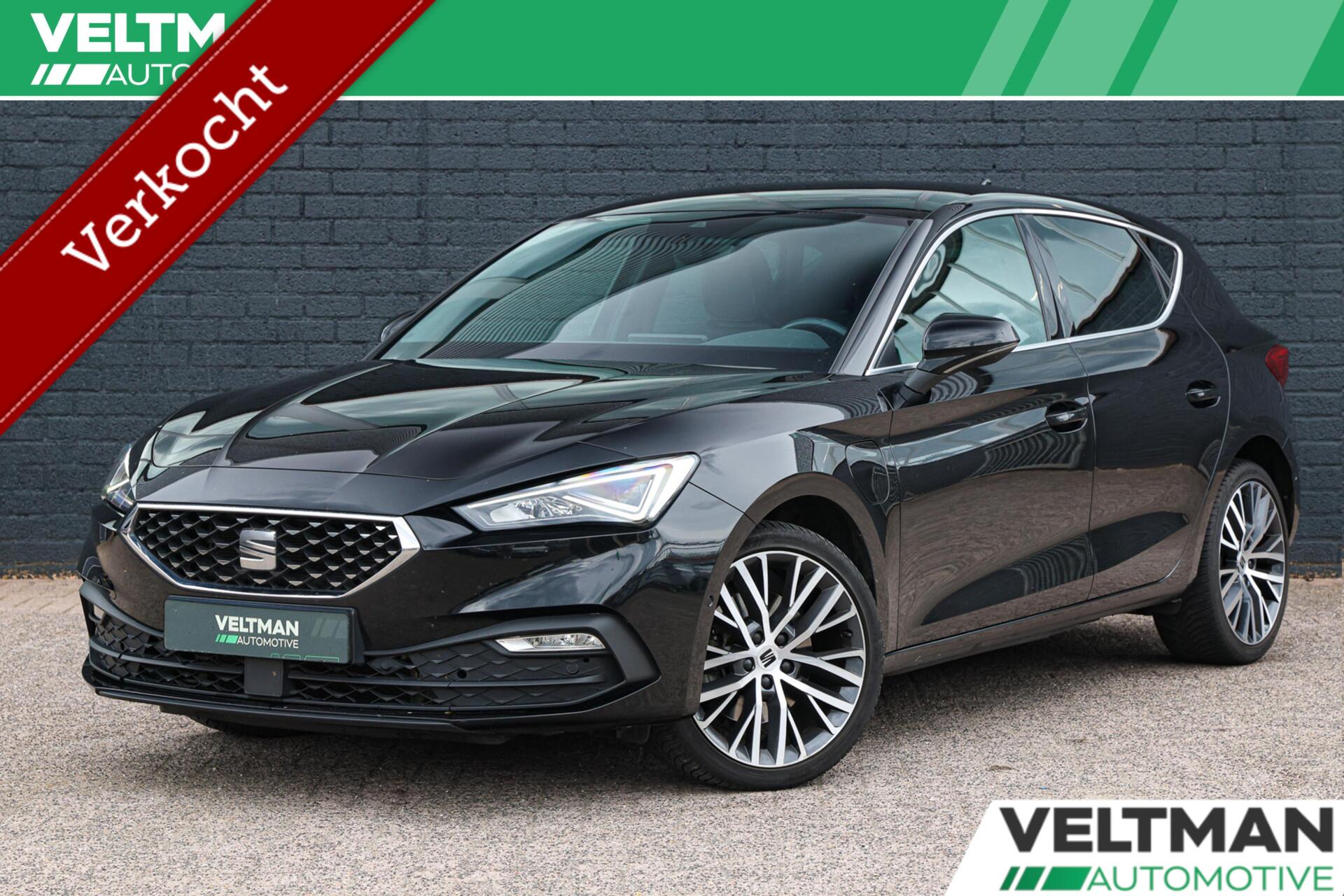Seat Leon 1.4 TSI eHybrid PHEV FR ACC STUURVERWARMING CAMERA LED 2021 - voorkant