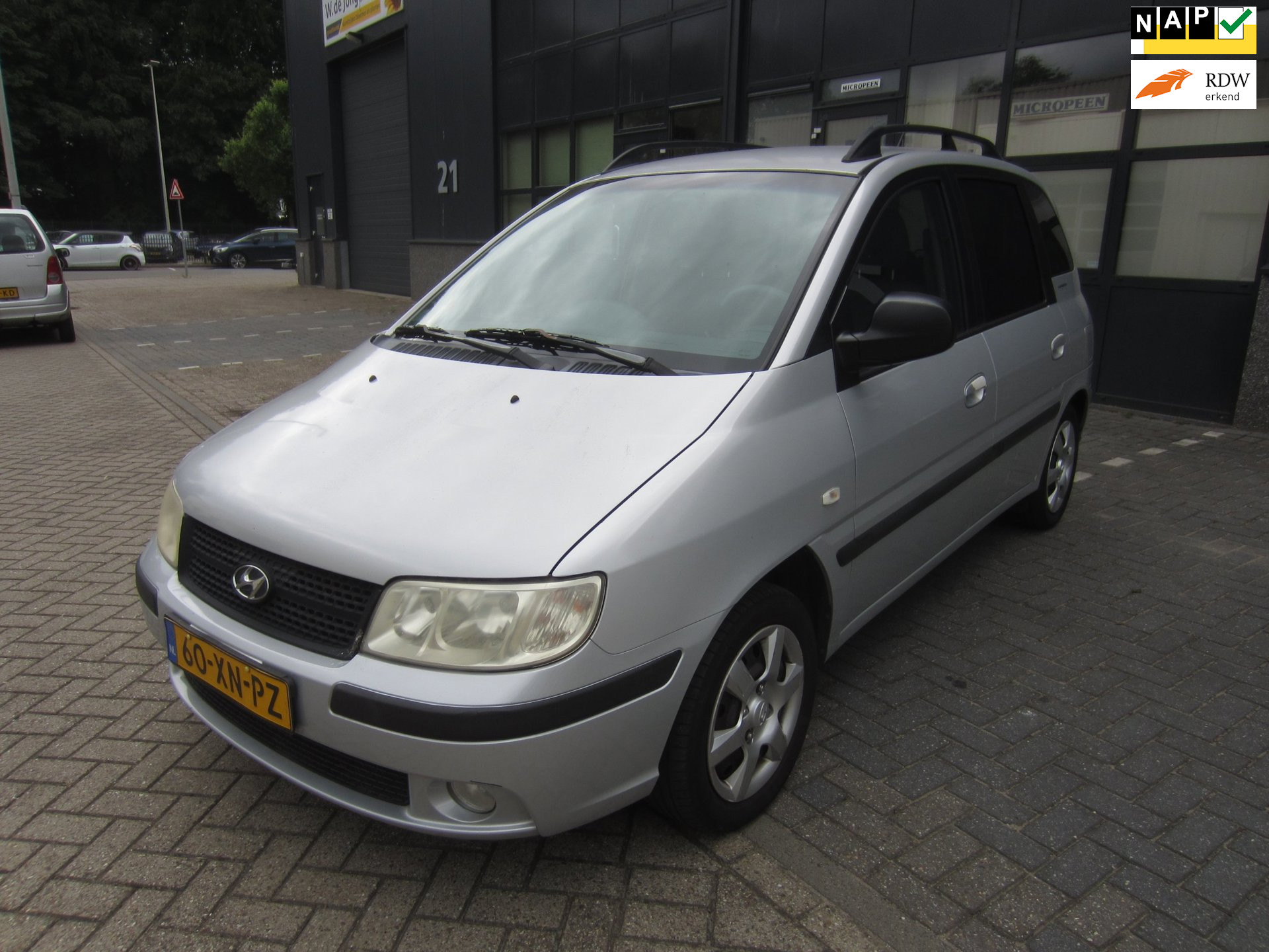 Hyundai Matrix 1.6i Active Joy 2007 Airco 153.000KM NAP! APK! 2007 - voorkant
