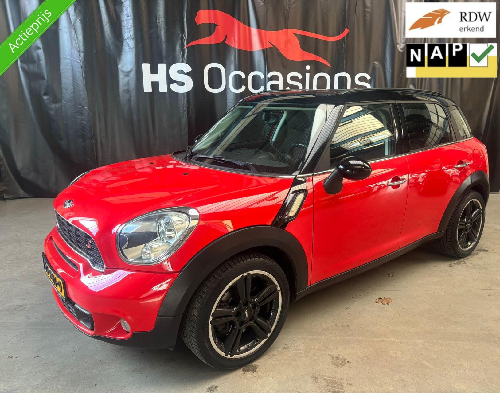 Mini Cooper S Countryman 1.6 Cooper S Chili/cruise/nap/pdc/navi/pano 2011 - voorkant