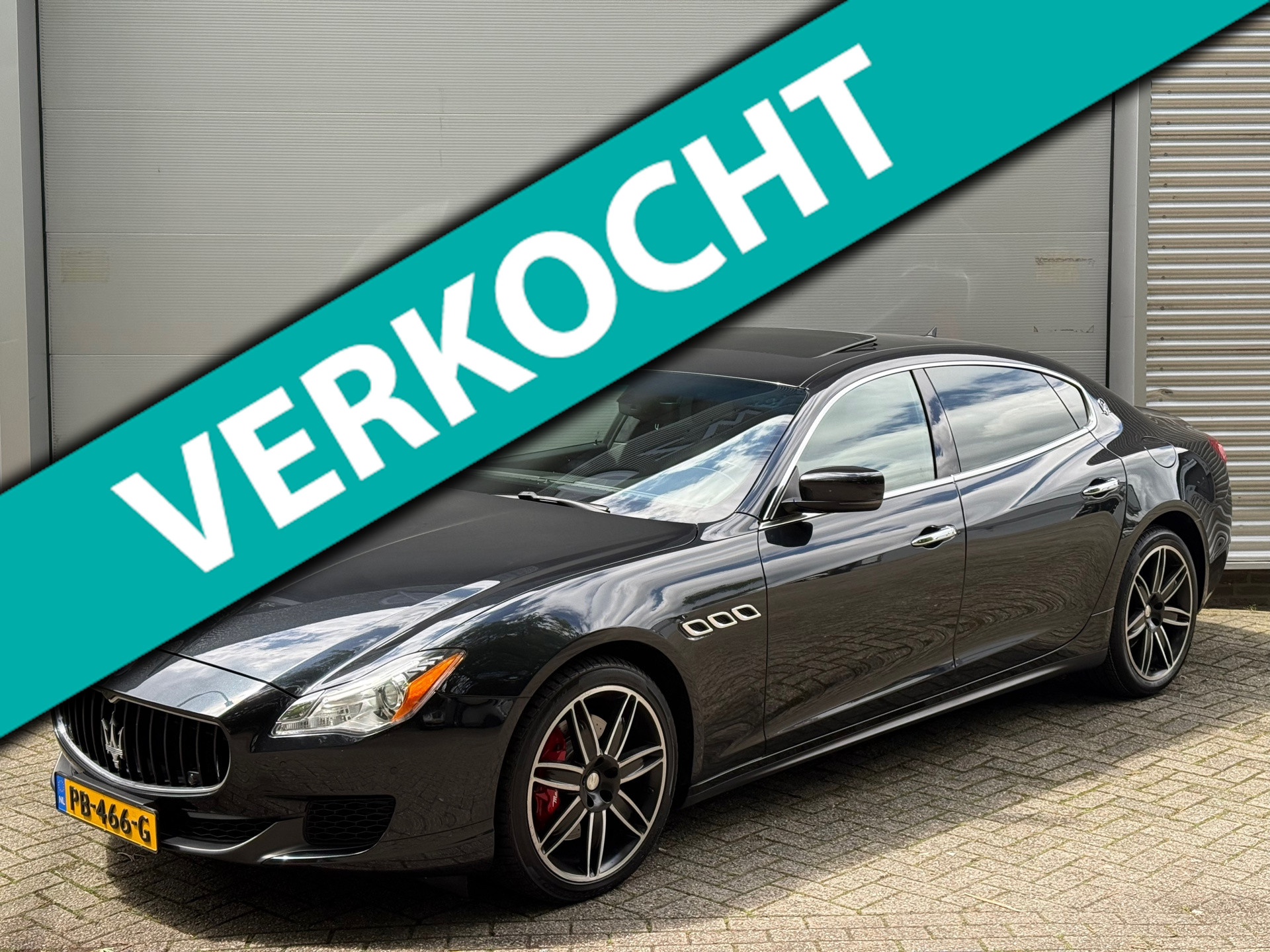 Maserati Quattroporte S Q4 3.0 S Q4 l Schuifdak l Carbon l Volleder l Volledig Onderhouden l 2013 - voorkant