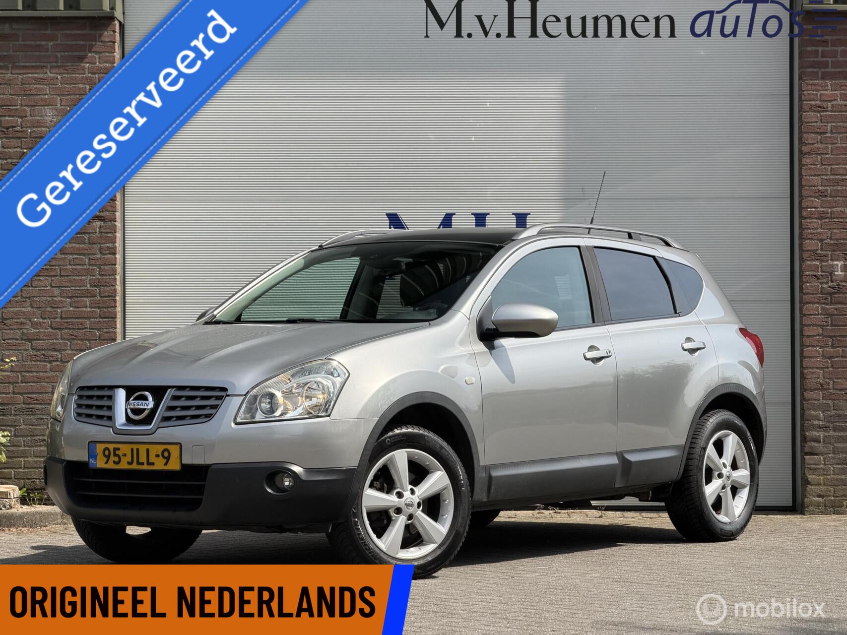 Nissan Nissan Qashqai 2.0 Tekna Leder Climate Trekhaak Stoelverwarming 2009 - voorkant