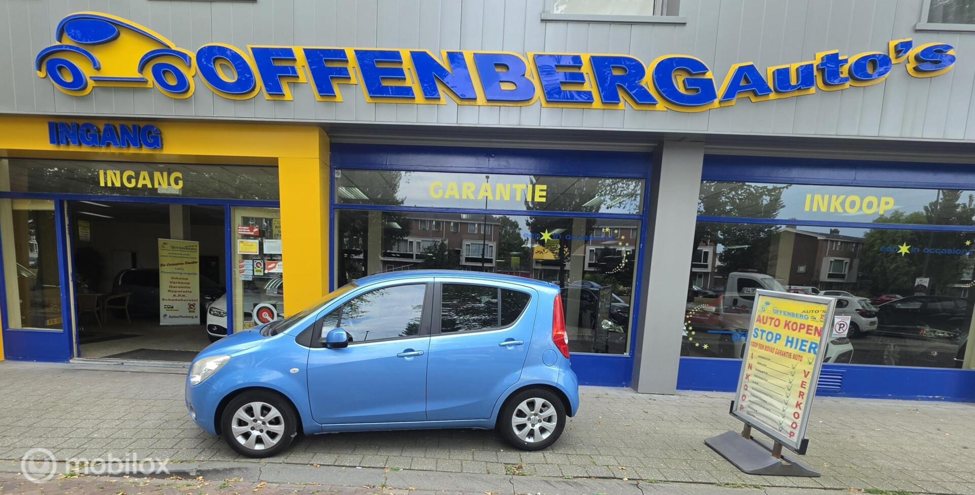 Opel Agila 1.2 Edition Airco 2009 - voorkant