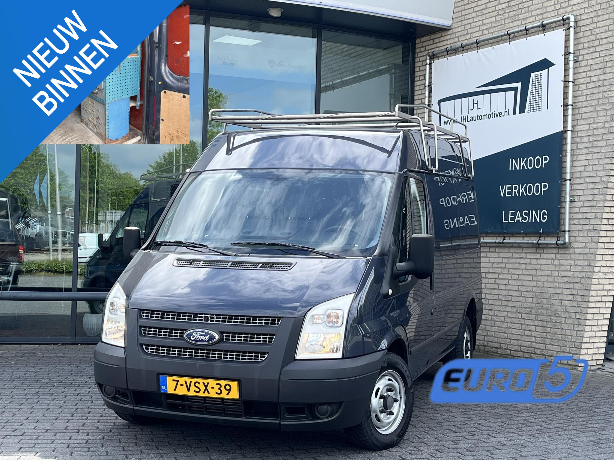Ford Transit/tourneo 260S 2.2 TDCI*3-PERS*HAAK 2012 - voorkant