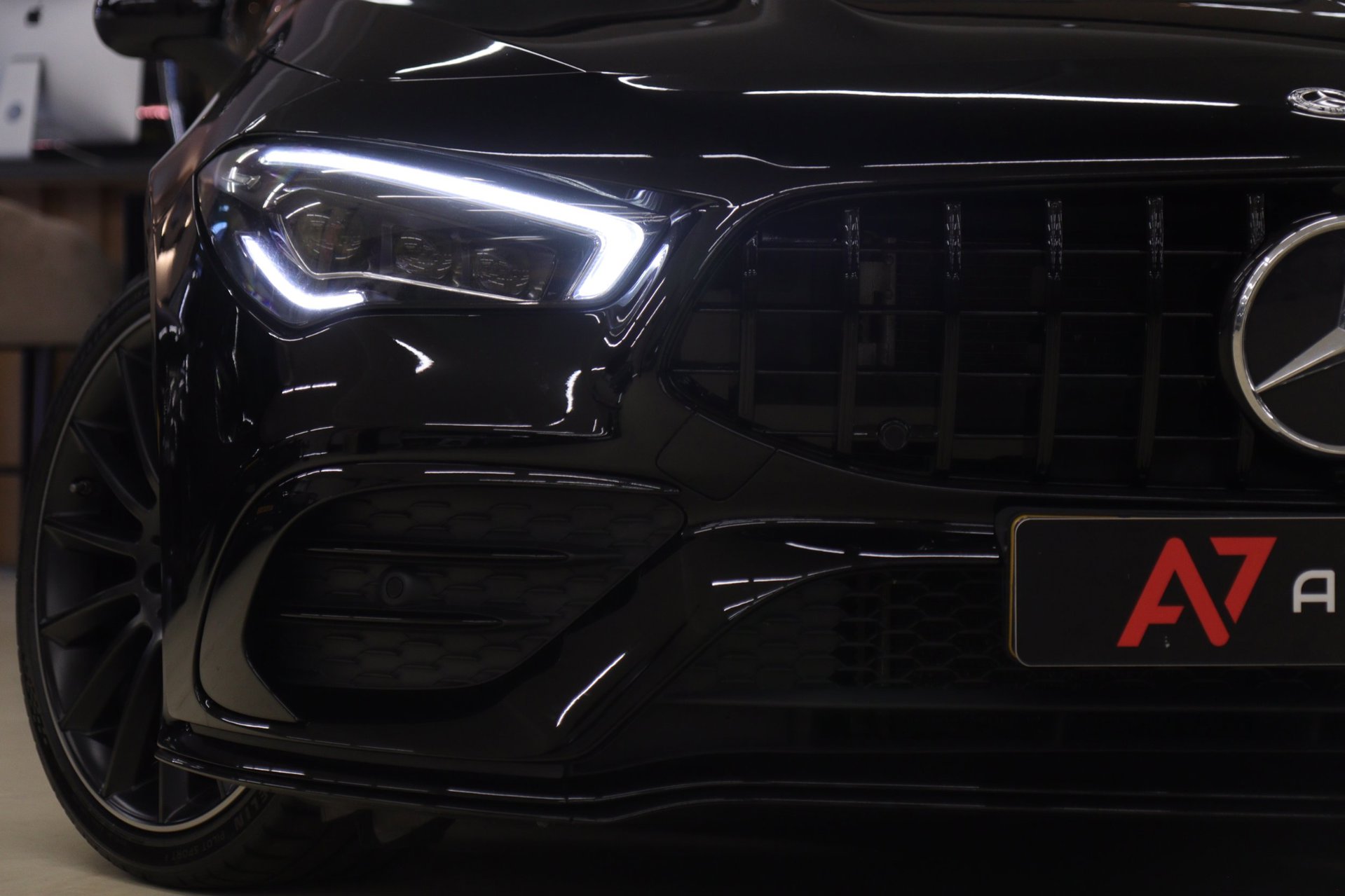 Foto van Mercedes-Benz AMG Cla 35