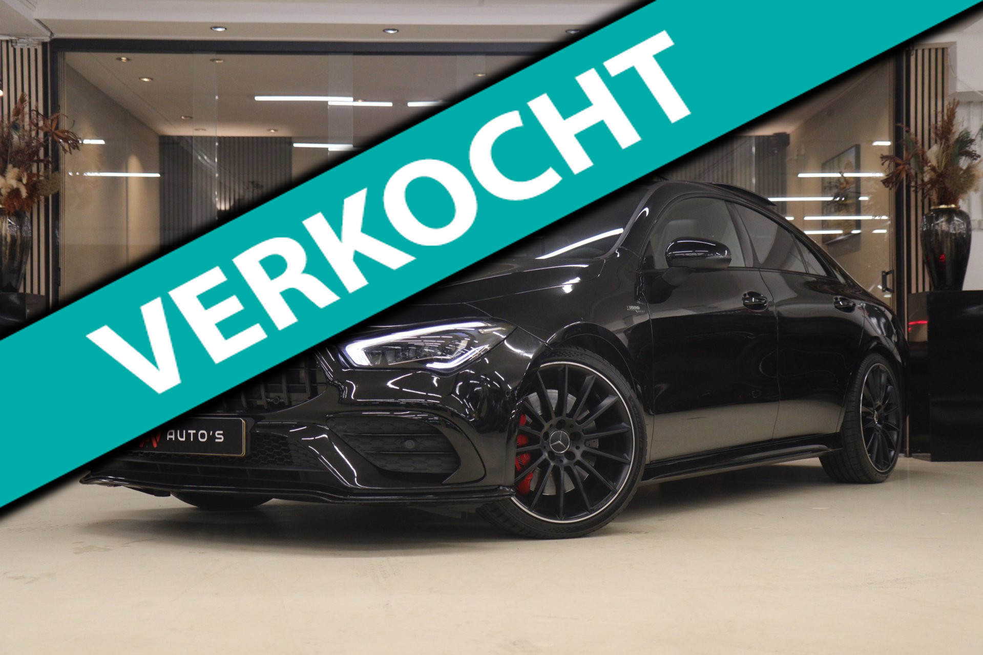 Mercedes-Benz AMG Cla 35 AMG 35 4MATIC PANO/CARPLAY/BUR/SFEER/STOELVER/VOLL 2019 - voorkant
