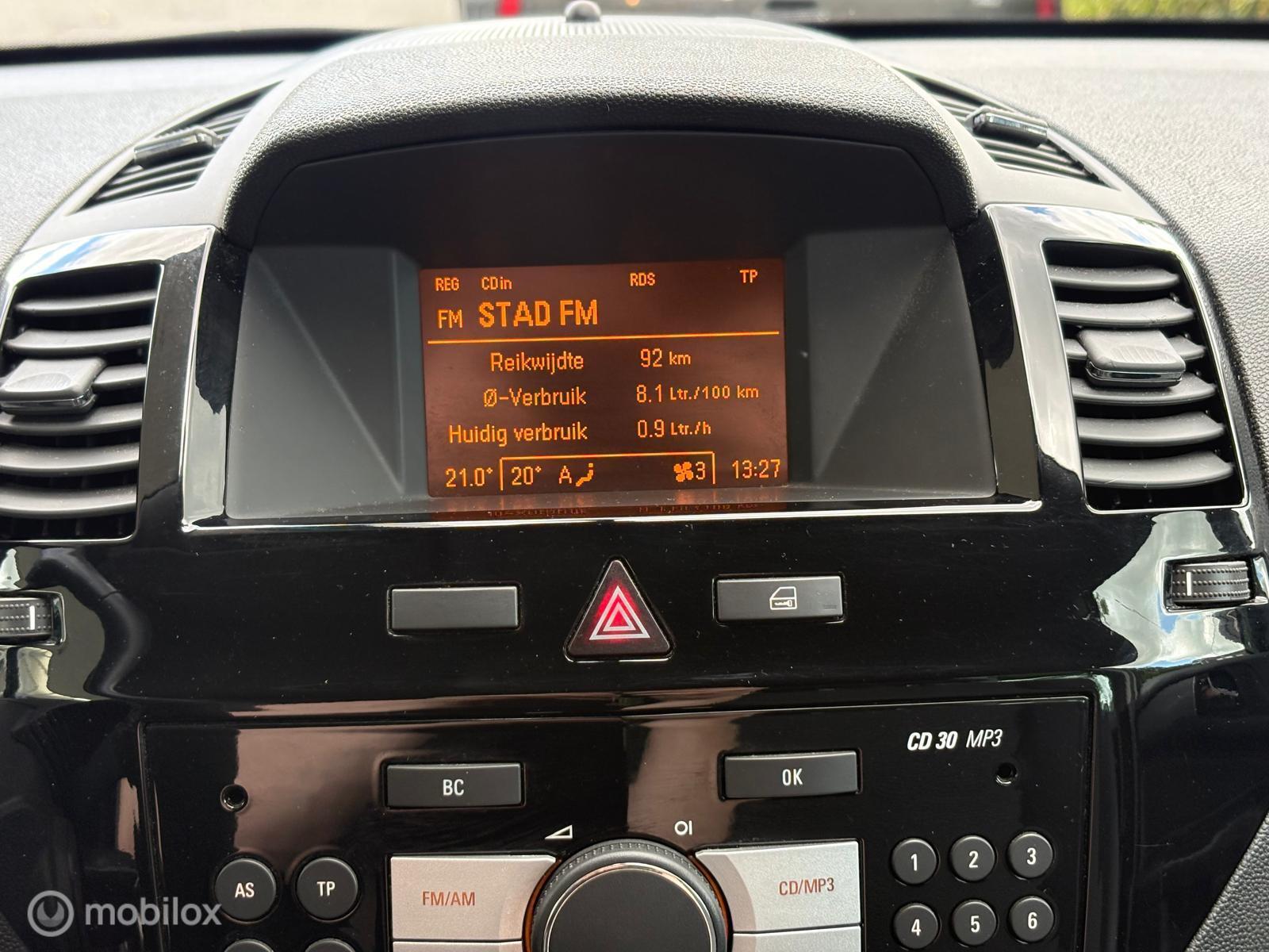 Foto van Opel Zafira