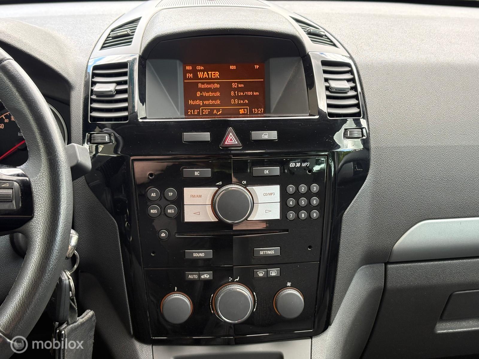 Foto van Opel Zafira