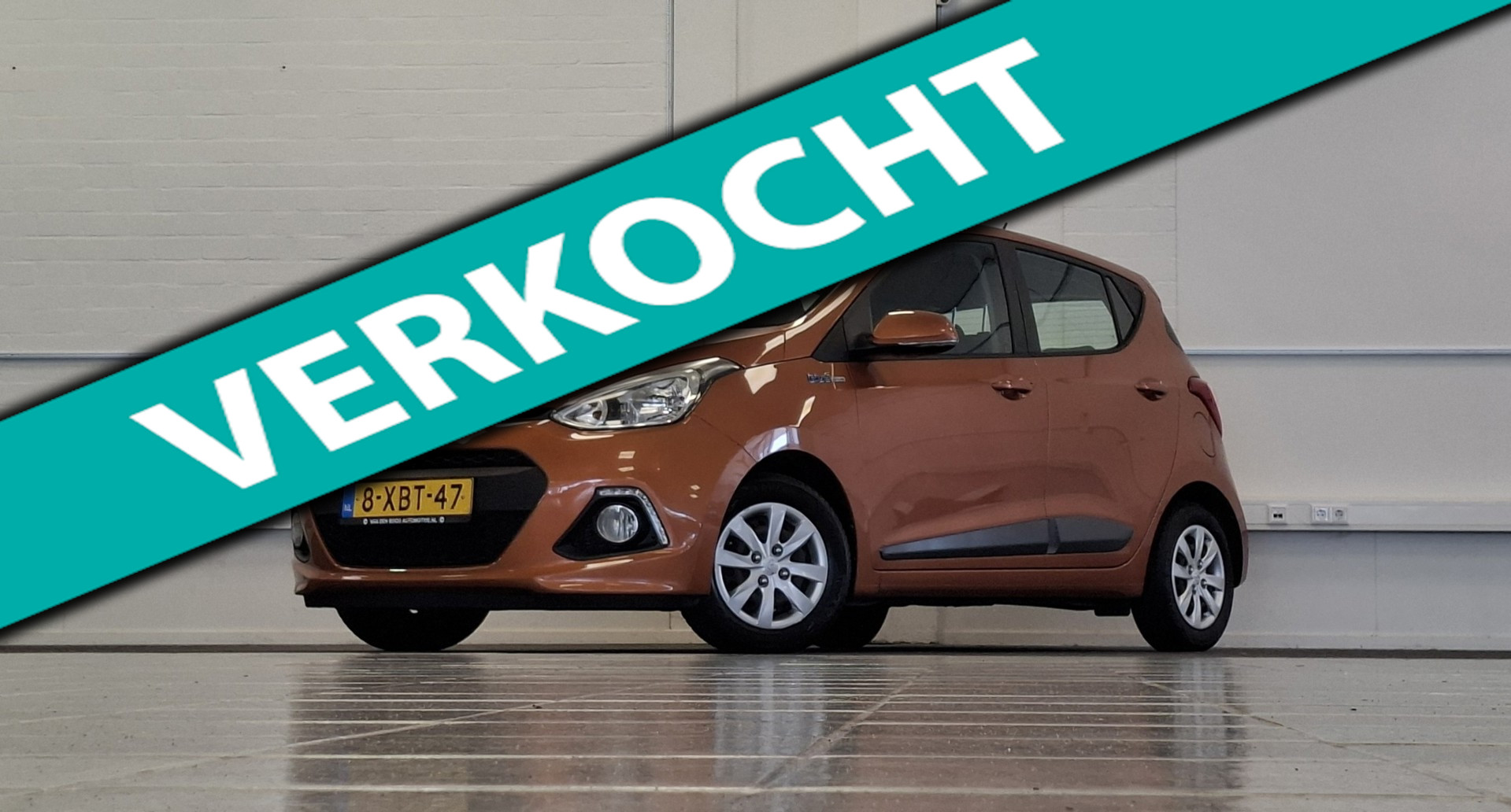 Hyundai I10 1.0i i-Motion Premium 3e Eigenaar Airco Garantie Mooi! 2014 - voorkant