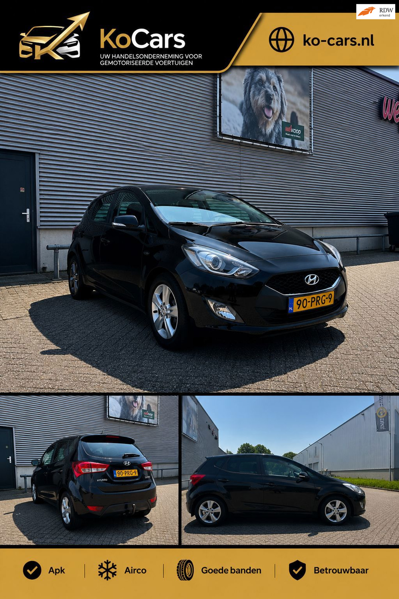 Hyundai Ix20 1.4i i-Vision 2011 - voorkant