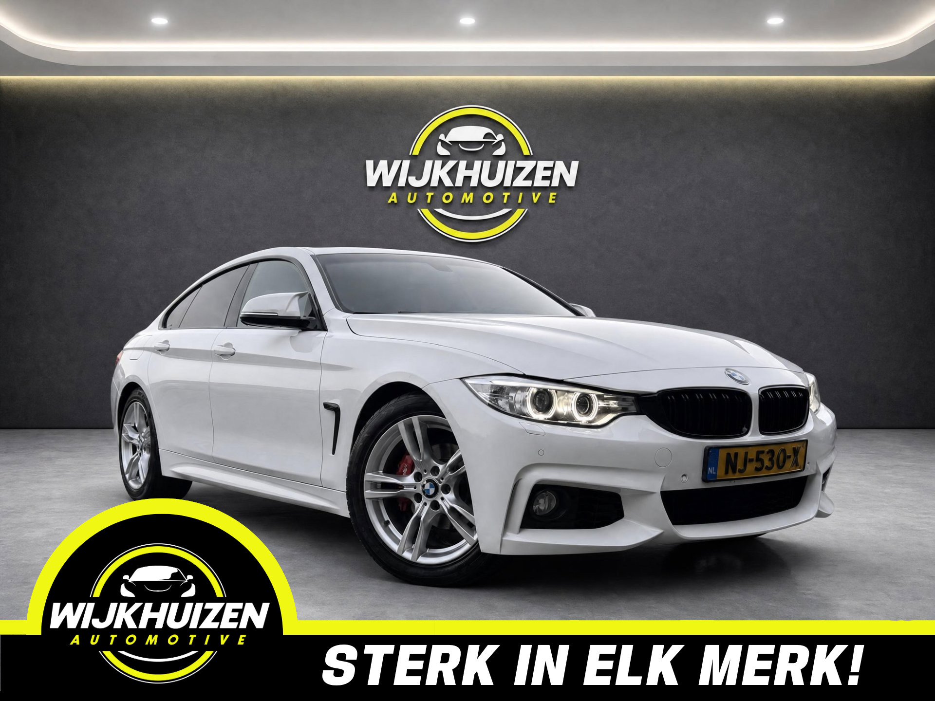 BMW 418i 418i High Executive met M Pakket !!! Leder !!! Vol opties !!! 2017 - voorkant
