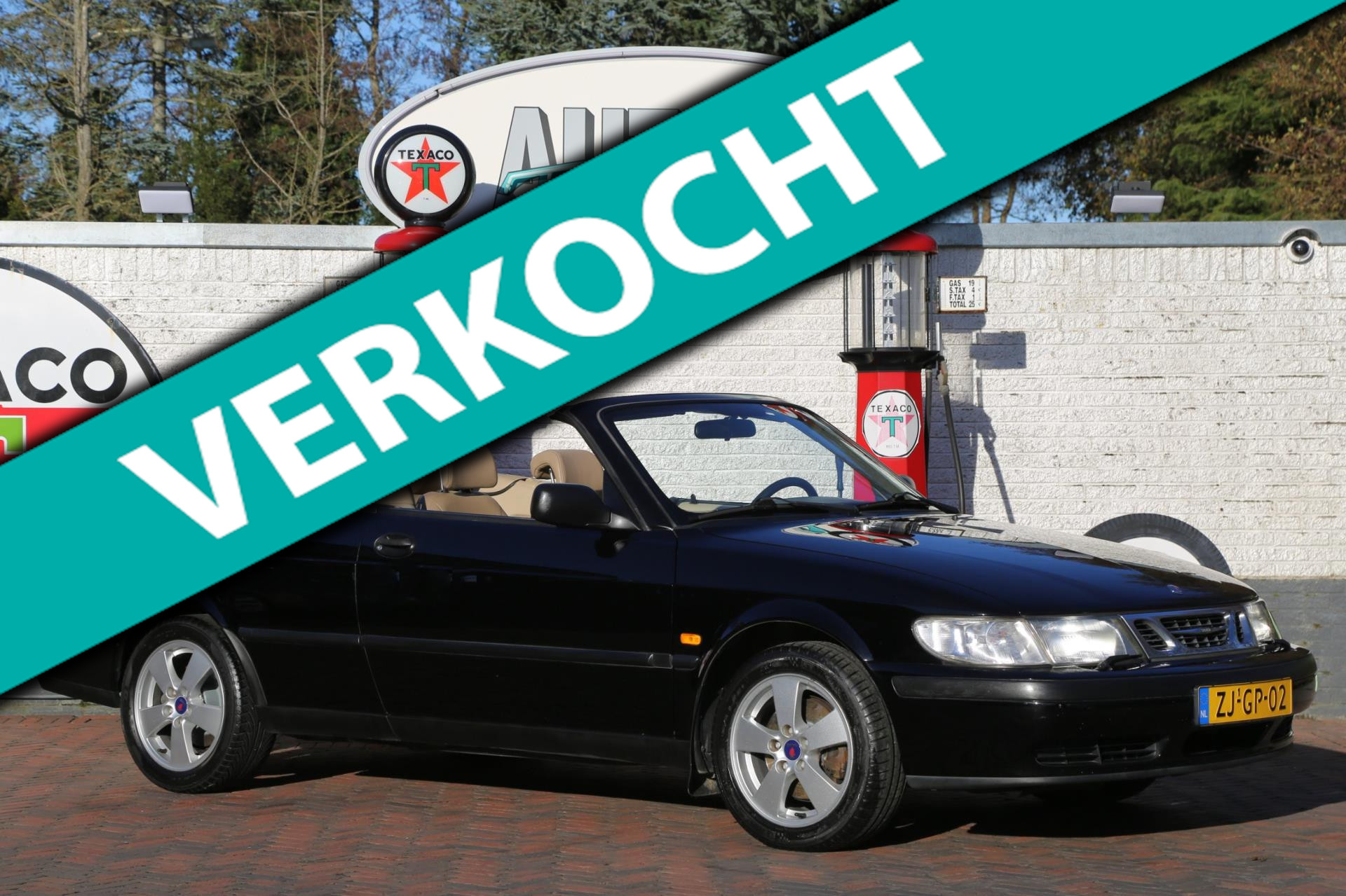Saab Saab 9-3 2.0 S Cabriolet + NAP NL-auto Blijvende Youngtimer 1999 - voorkant