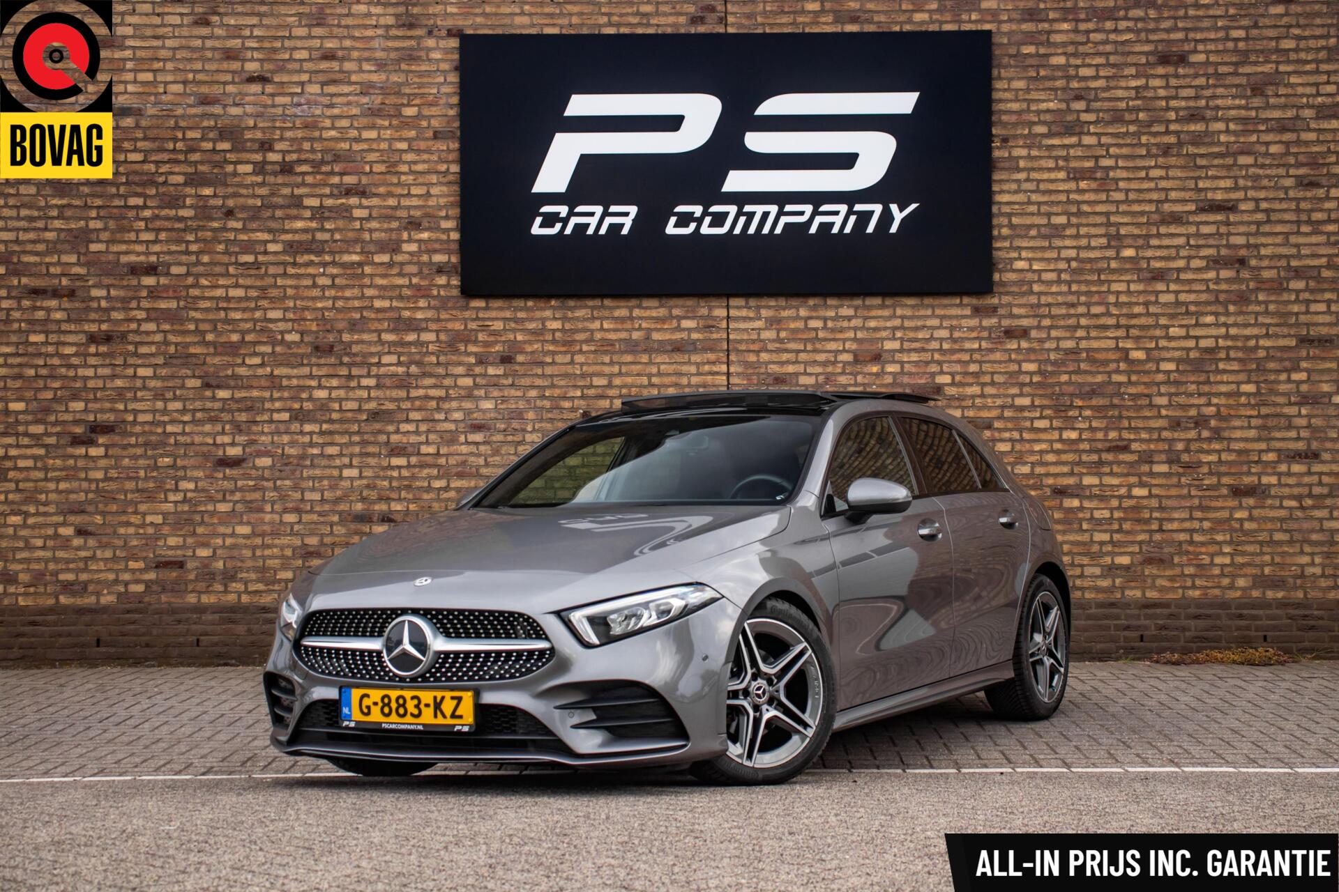 Mercedes-Benz A 180 180 Business Solution AMG, Orig. NL, Pano 2019 - voorkant
