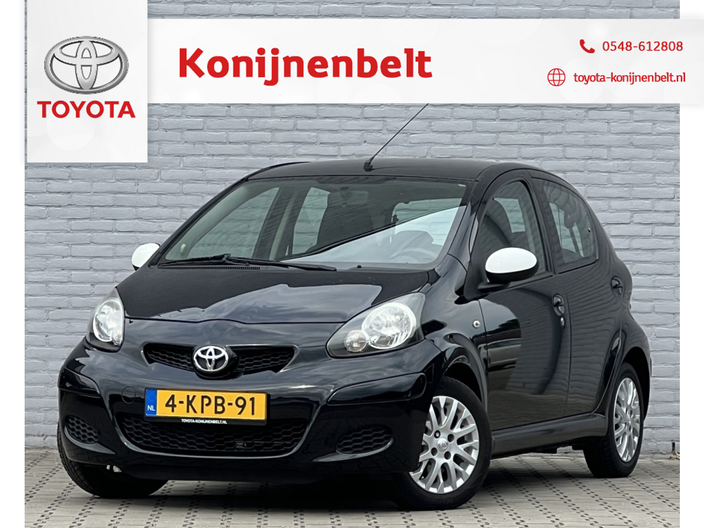 Toyota Toyota Aygo 1.0-12V Comfort 5-deurs | Airco | CPV | CD speler 2011 - voorkant
