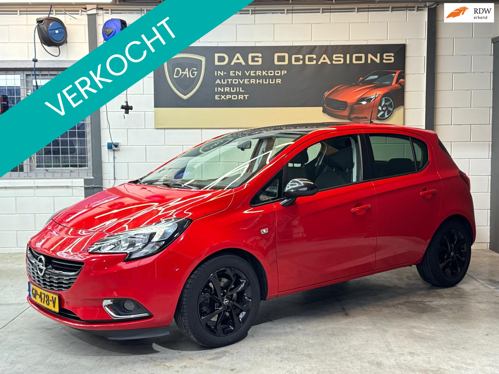 Opel Corsa 1.0 Turbo Color Edition CAMERA|NAVI|TREKHAAK|PDC|CRUISE 2015 - voorkant