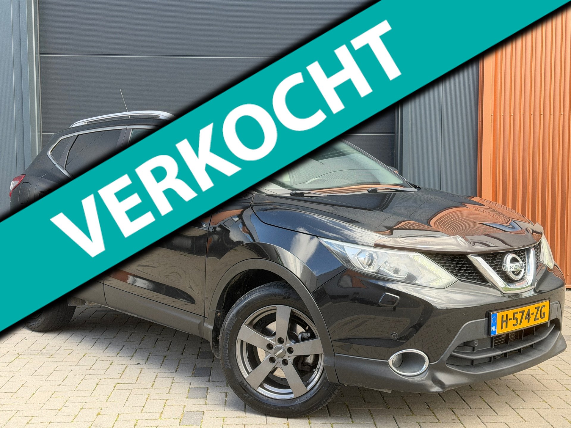 Nissan Nissan Qashqai 1.2 Tekna|Nieuwe Ketting|360 Graden Camera|Trekhaak|Stoelverwarming|Keyless 2016 - voorkant