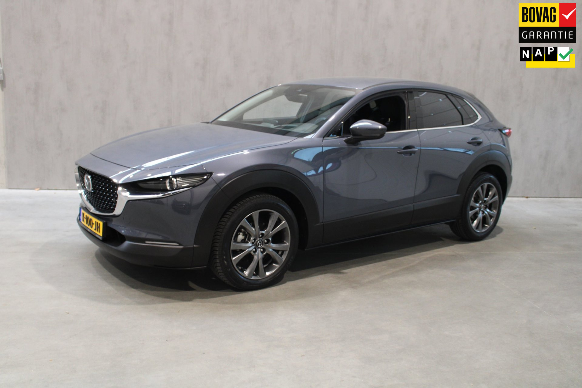 Mazda Mazda Cx-30 2.0 e-SkyActiv-X 180PK Luxury Leer/Bose/Carplay/Cruise/1e eigenaar Prijs is Rijklaar incl bovag garantie 2021 - voorkant