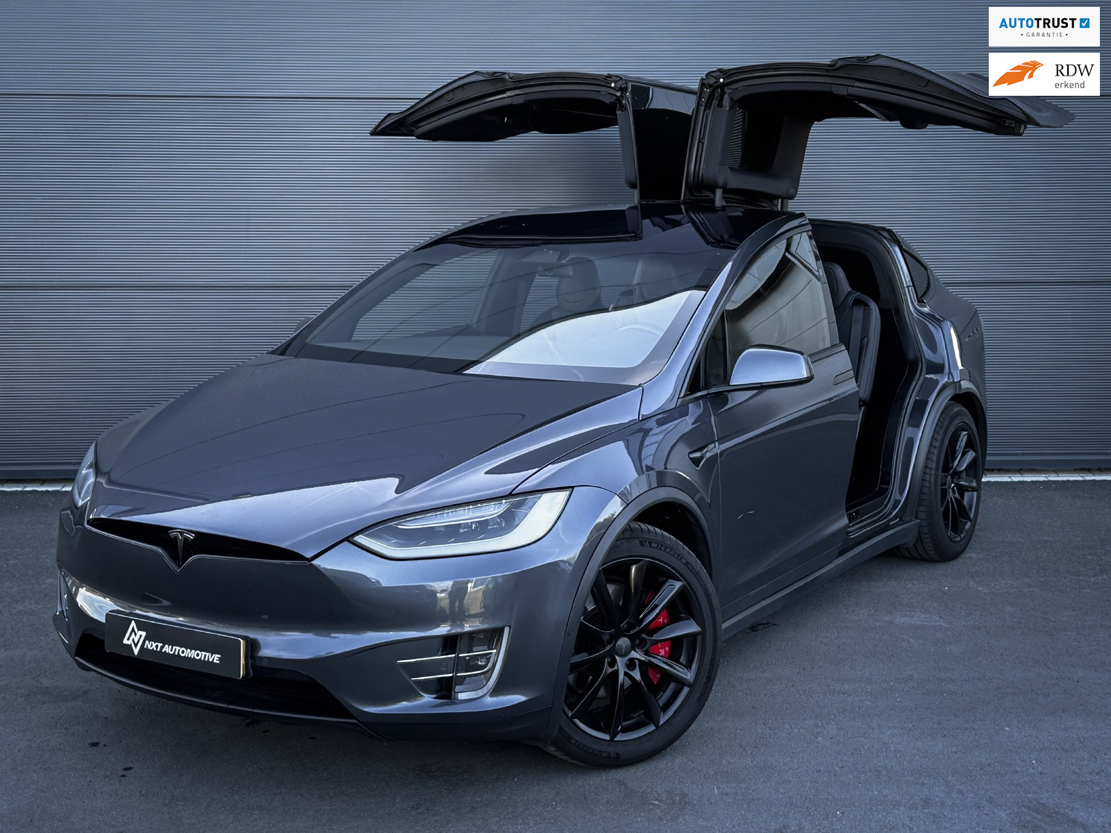 Tesla Model X 100D Performance AWD, Autopilot, Stoelverwarming, SOH 91,1% 2018 - voorkant