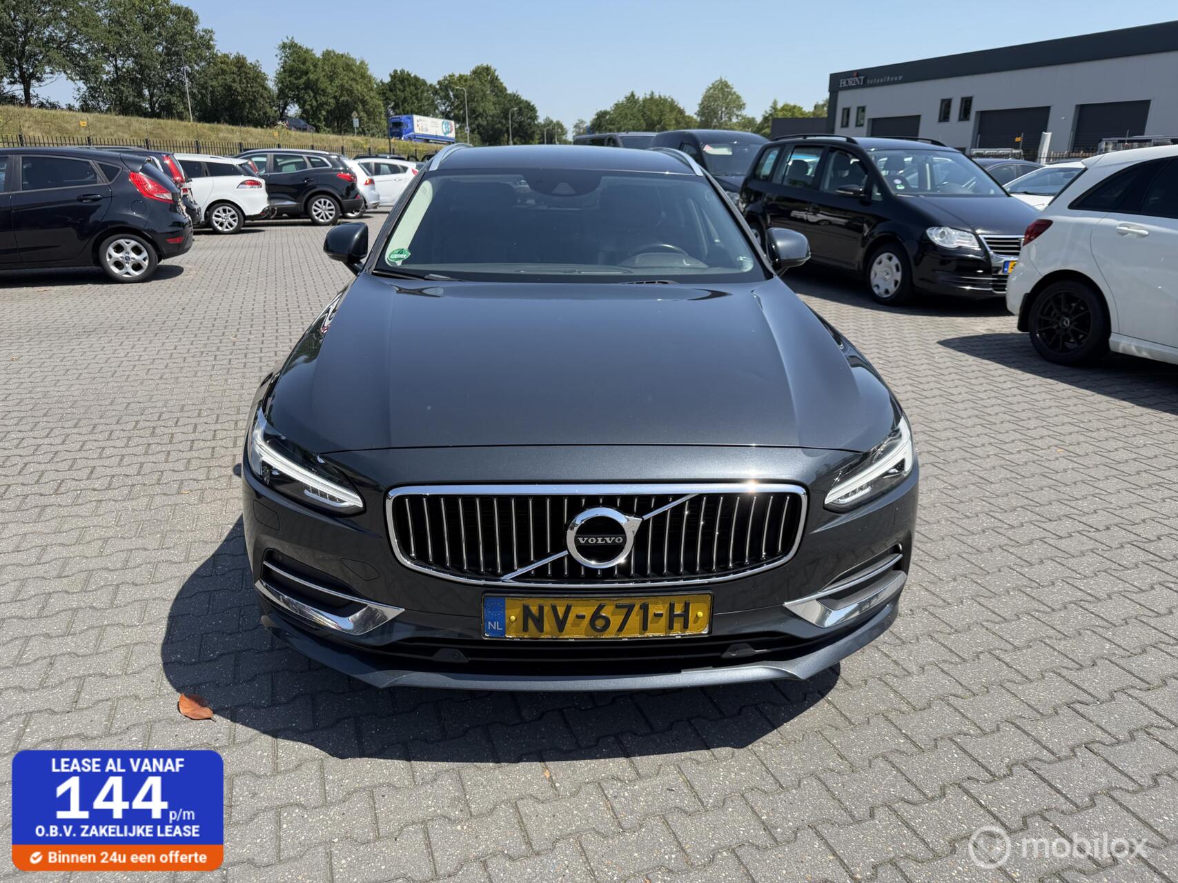 Volvo V90 2.0 D4 Kinetic koppeling hoor baar ex bpm 2017 - voorkant