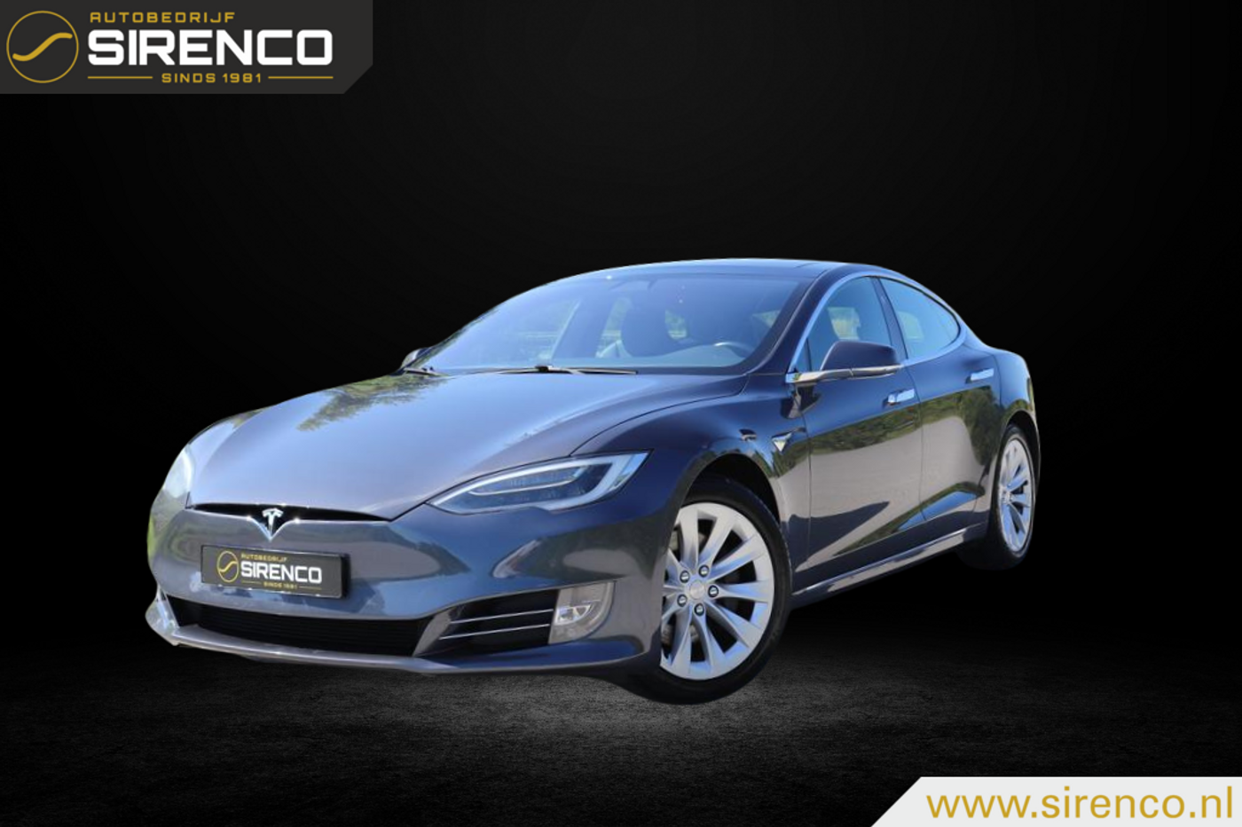 Tesla Model S 75D Base | next gen memory seats met stoel en stuur verwarming | panoramadak | autopilot | leder | 2018 - voorkant