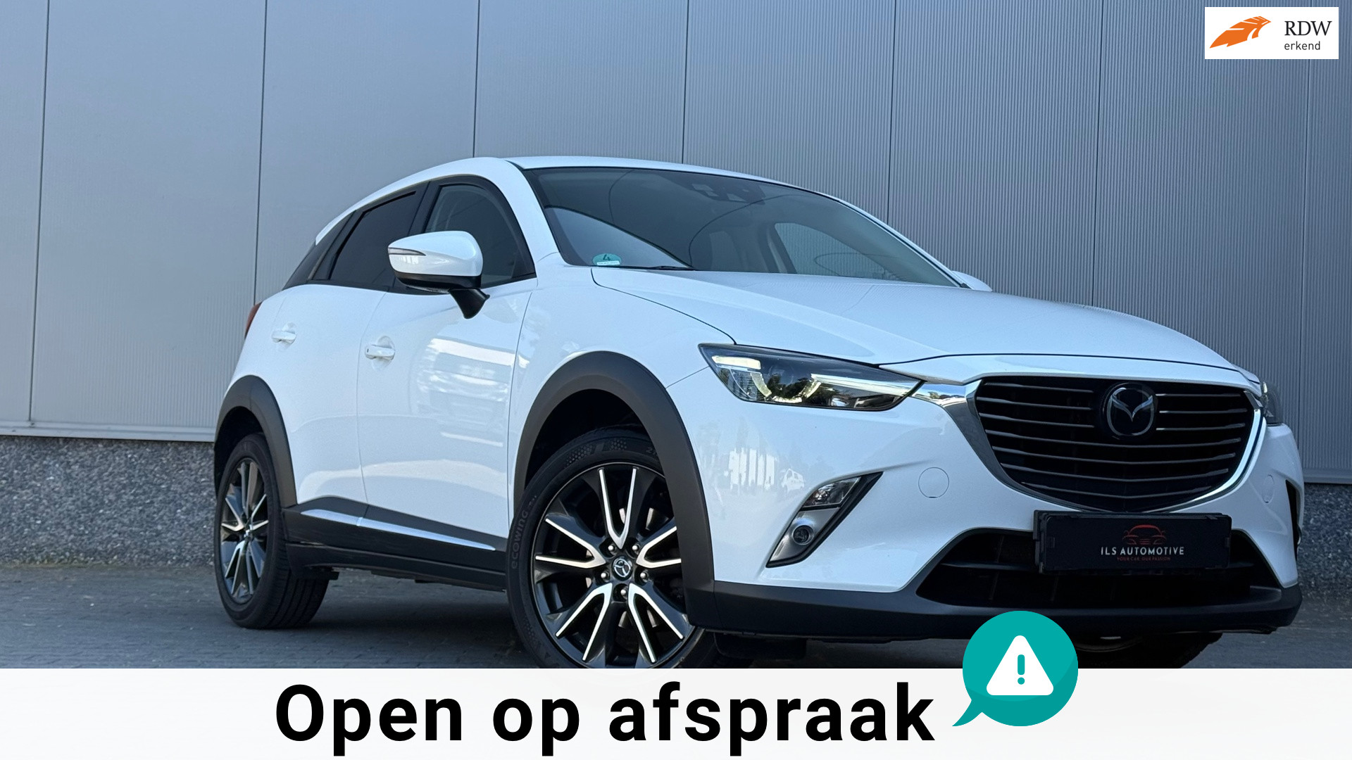 Mazda Cx-3 2.0 150PK AWD Aut. Sports-Line BOSE HUD ACC 2016 - voorkant