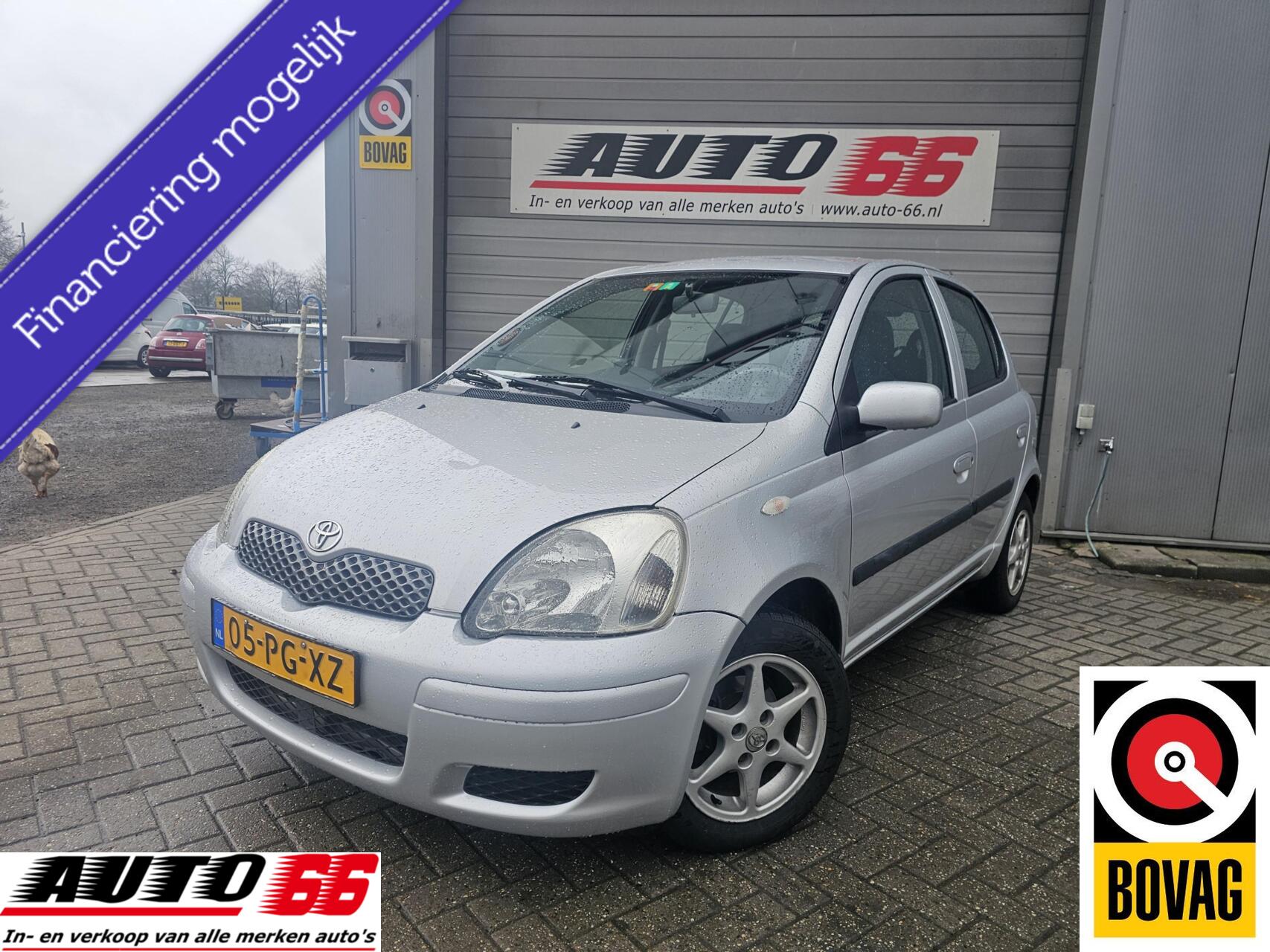 Toyota Yaris 1.3 VVT-i Sol 100% onderhouden 2004 - voorkant
