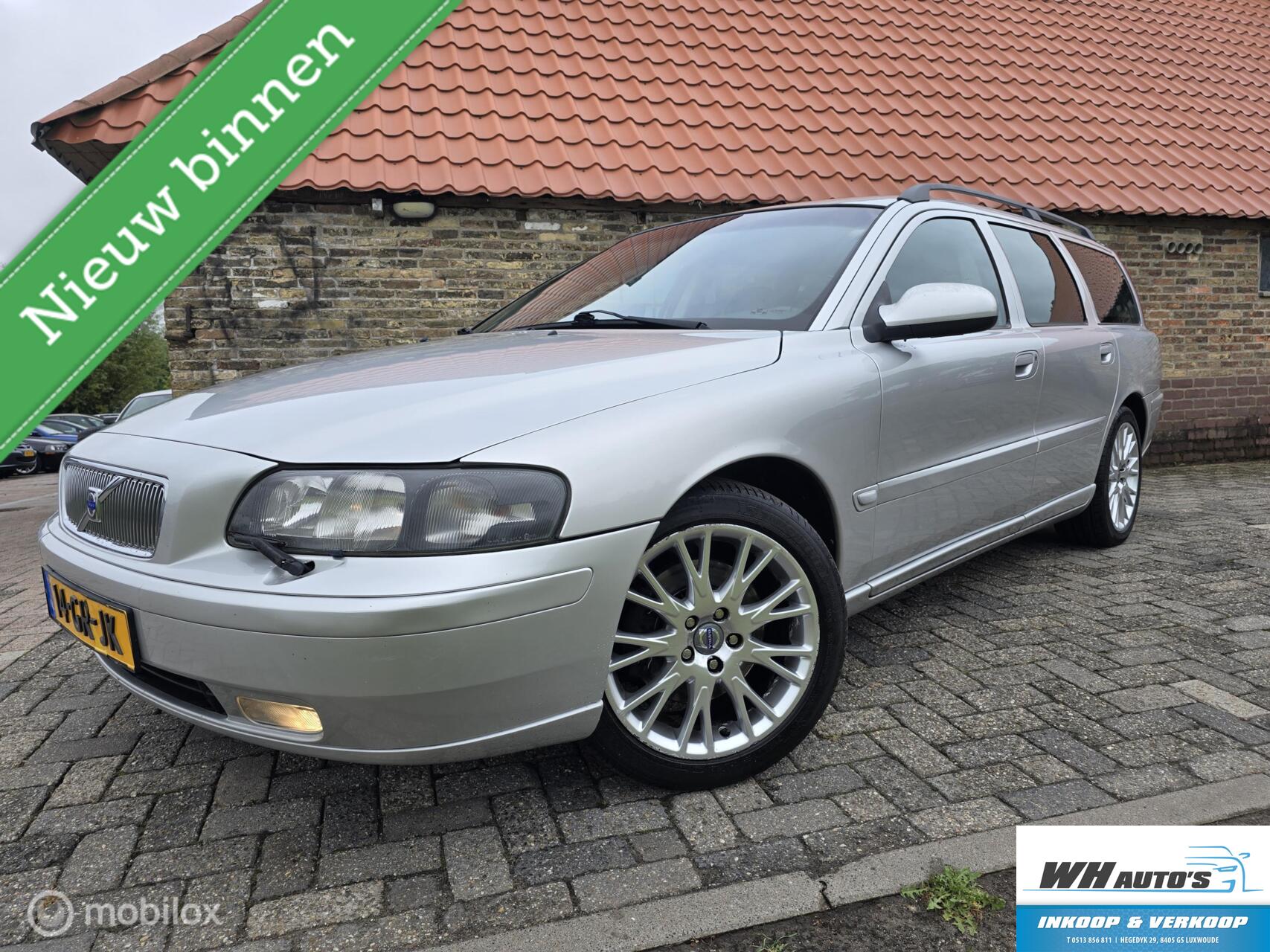 Volvo V70 2.3 T-5 Automaat 250 pk Loopt super! 2001 - voorkant