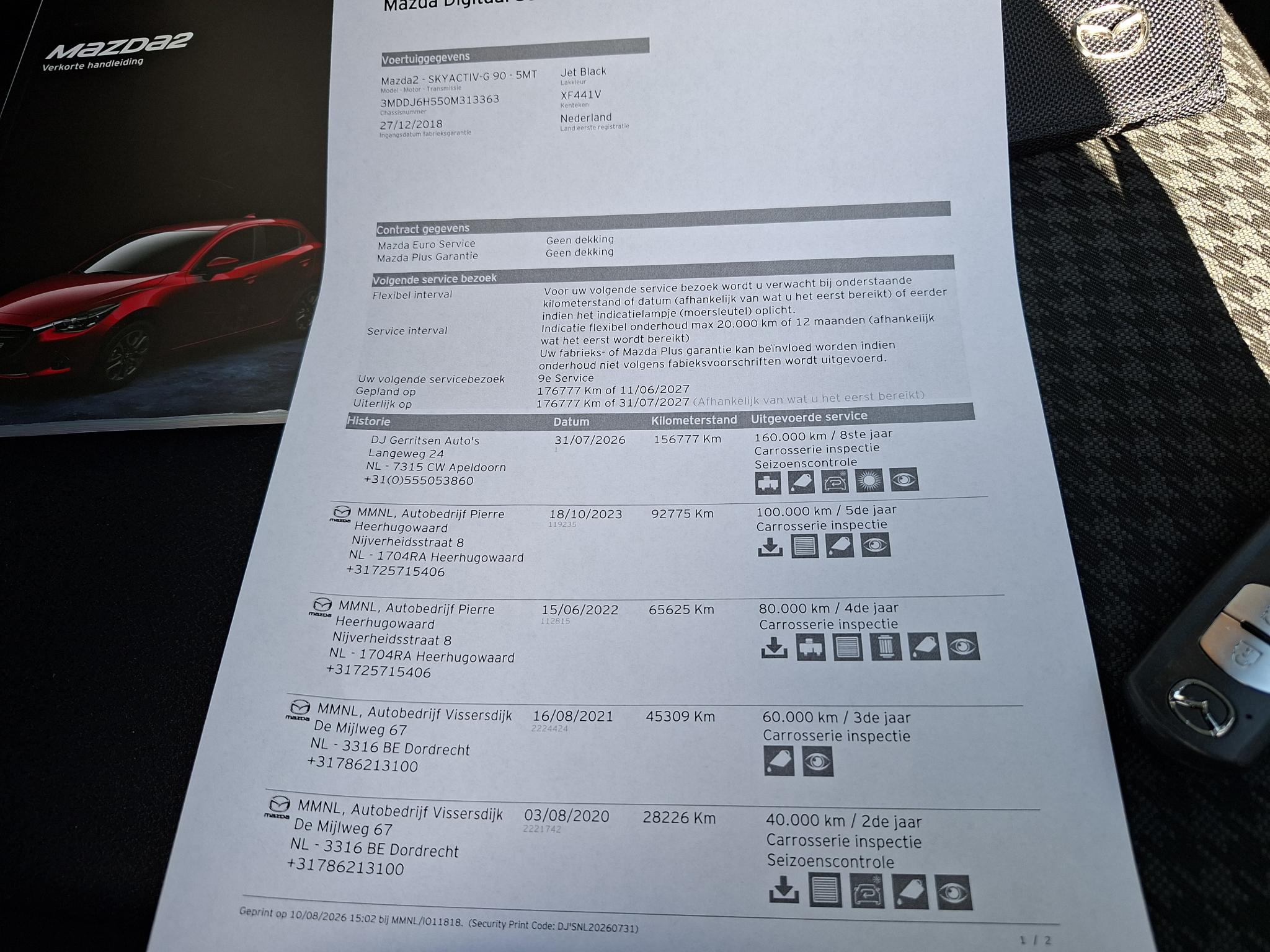 Foto van Mazda Mazda2