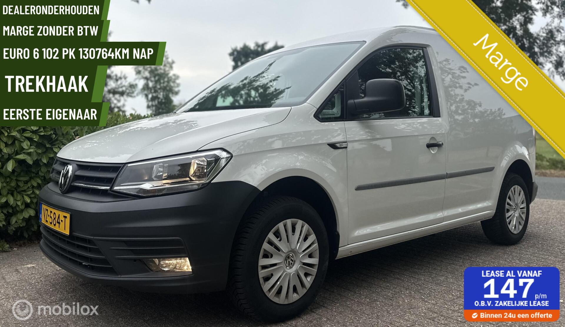 Volkswagen Caddy 2.0 TDI L1H1 BMT Trendline 2016 - voorkant