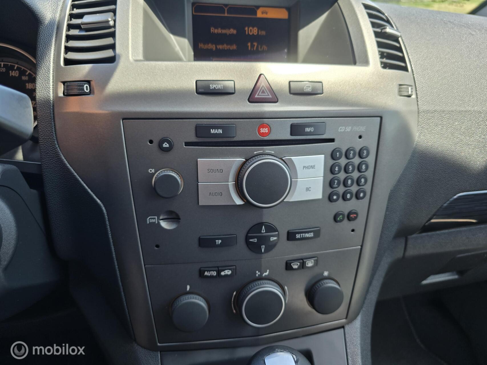 Foto van Opel Zafira
