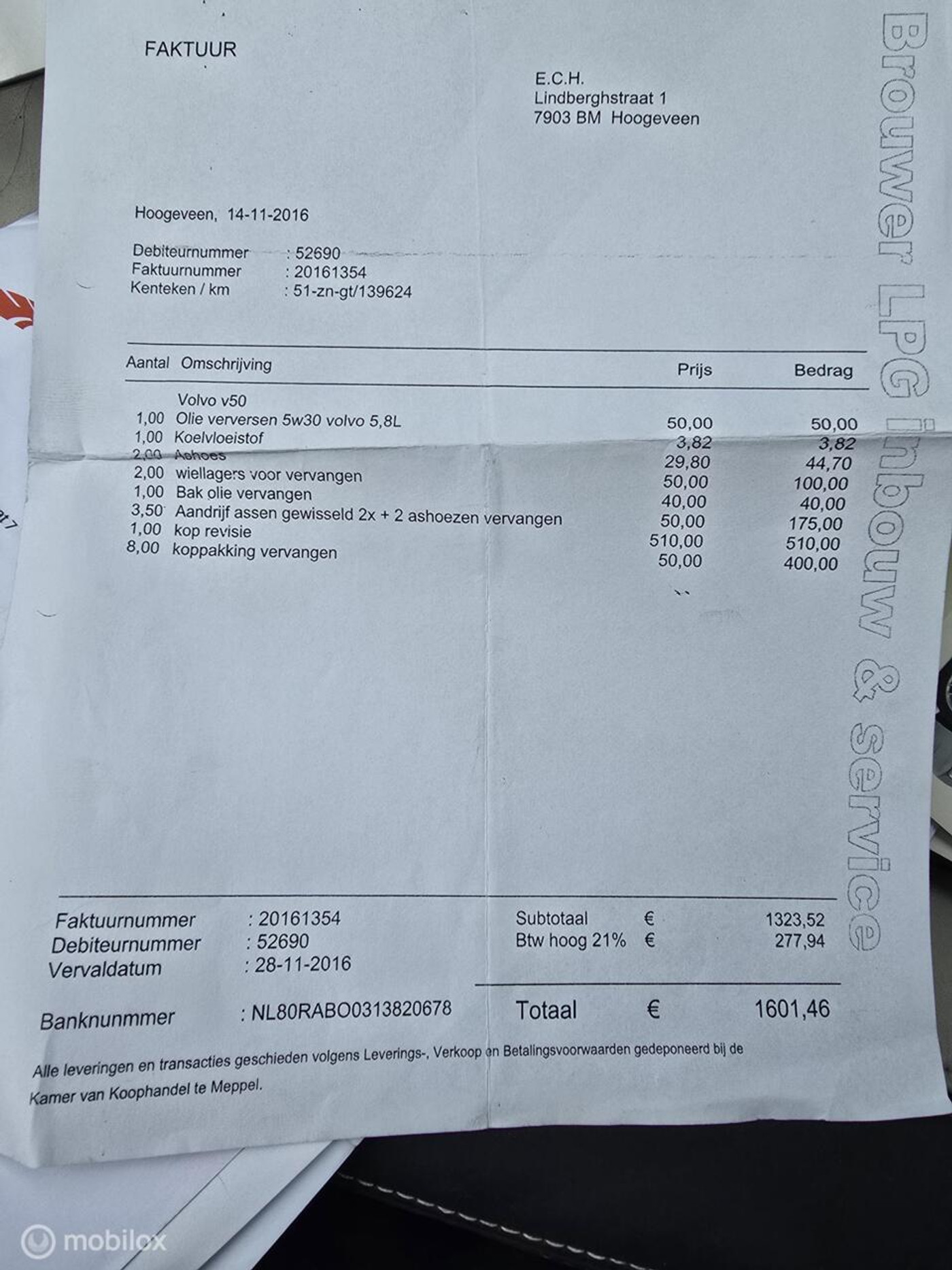Foto van Volvo V50
