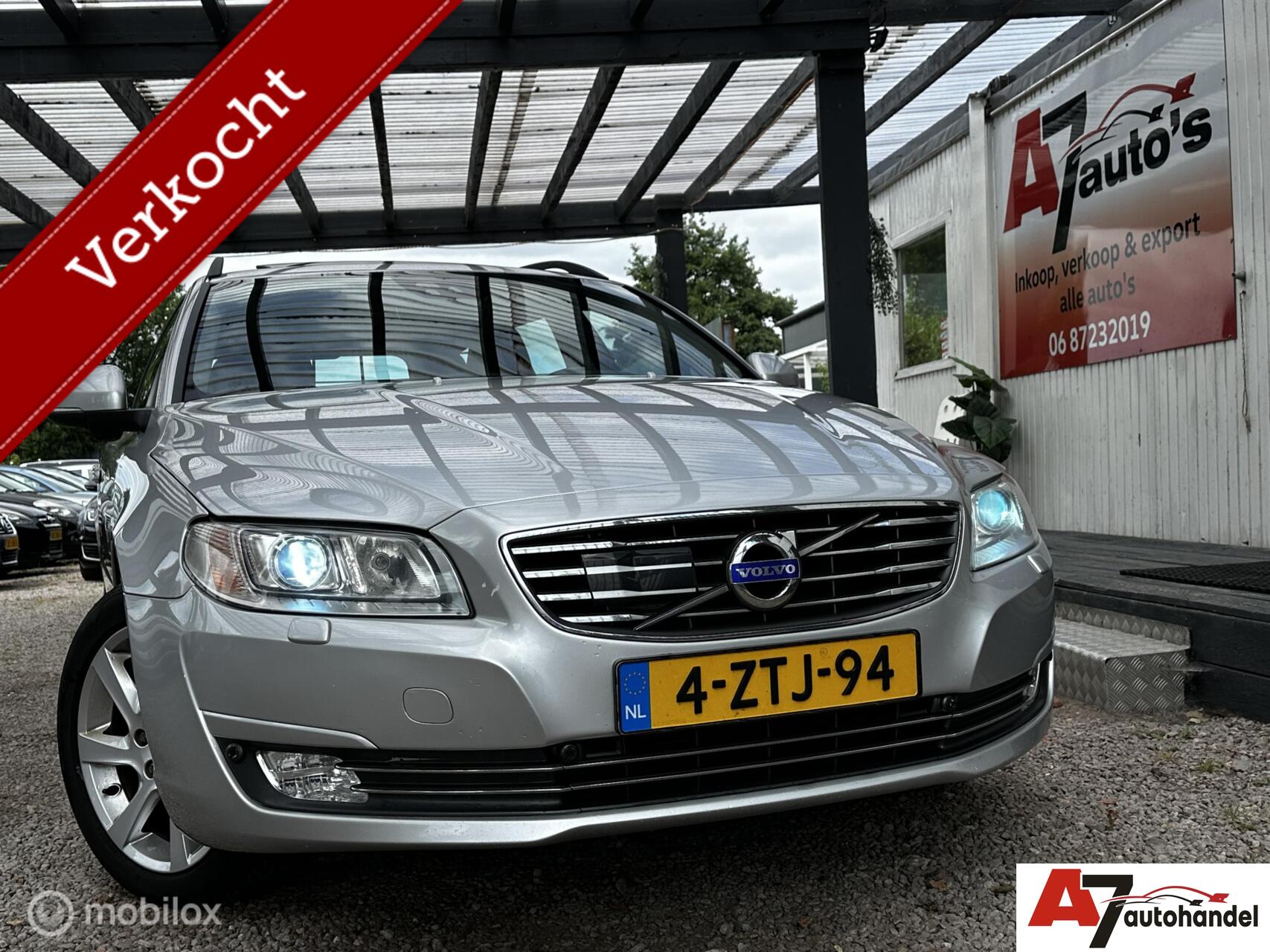 Volvo V70 2.0 D4 Summum Nieuwe APK//Leder//Airco //Pano 2014 - voorkant
