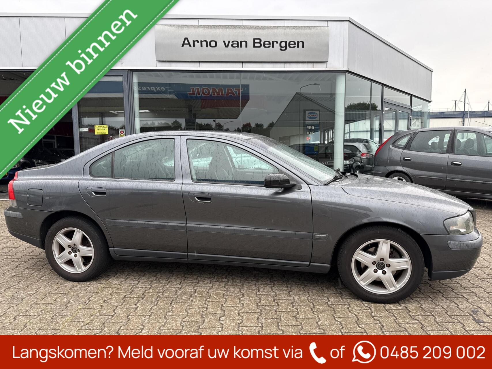 Volvo S60 2.4, airco, cruisecontrol, trekhaak. 2004 - voorkant