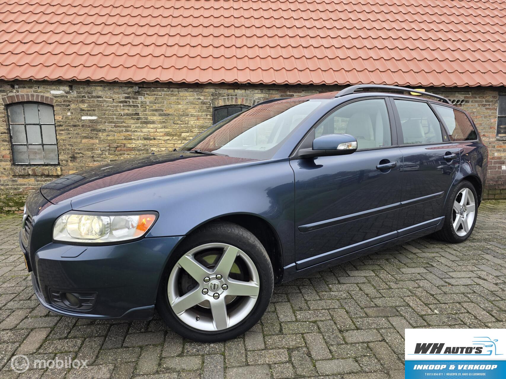 Volvo V50 2.4i R-Design Automaat! Open dak 2010 - voorkant