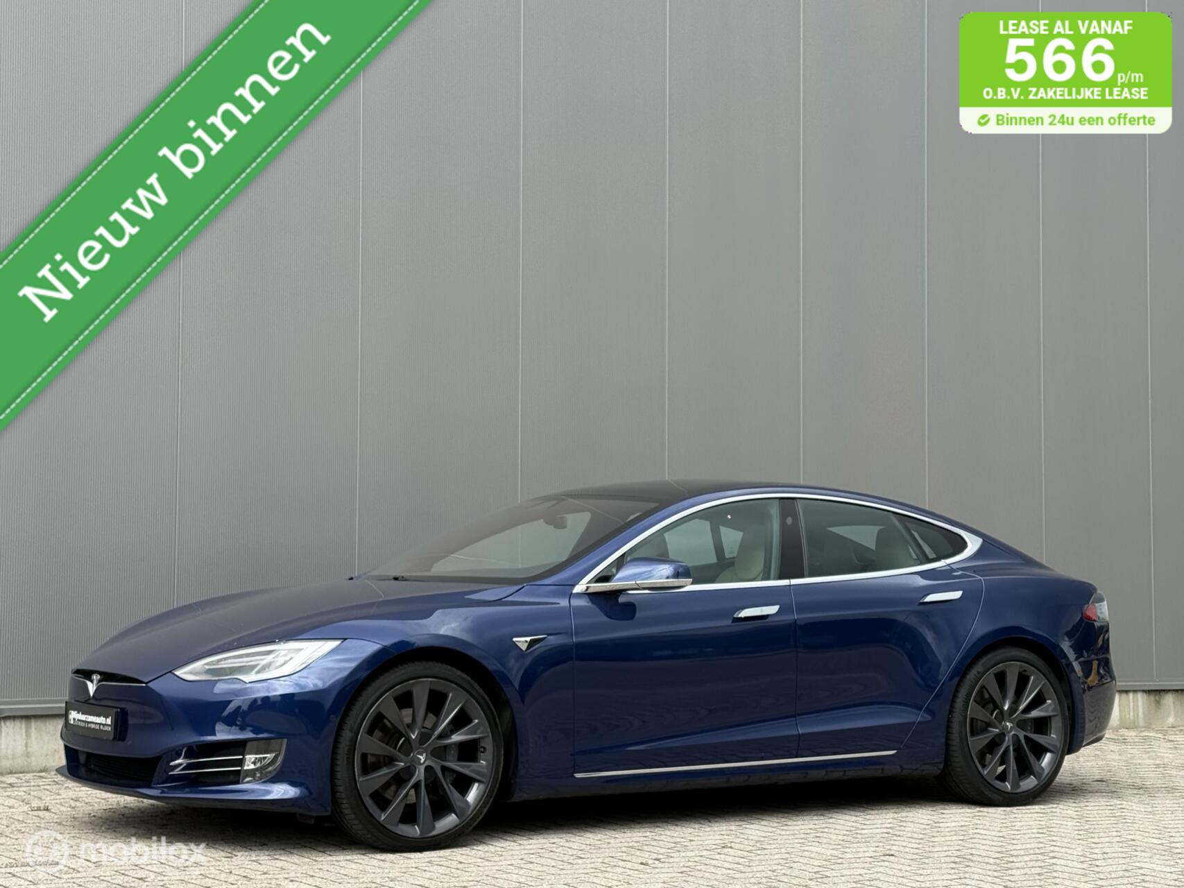 Tesla Model S Long Range, FSD, SOH  , BTW auto, 21 inch 2019 - voorkant