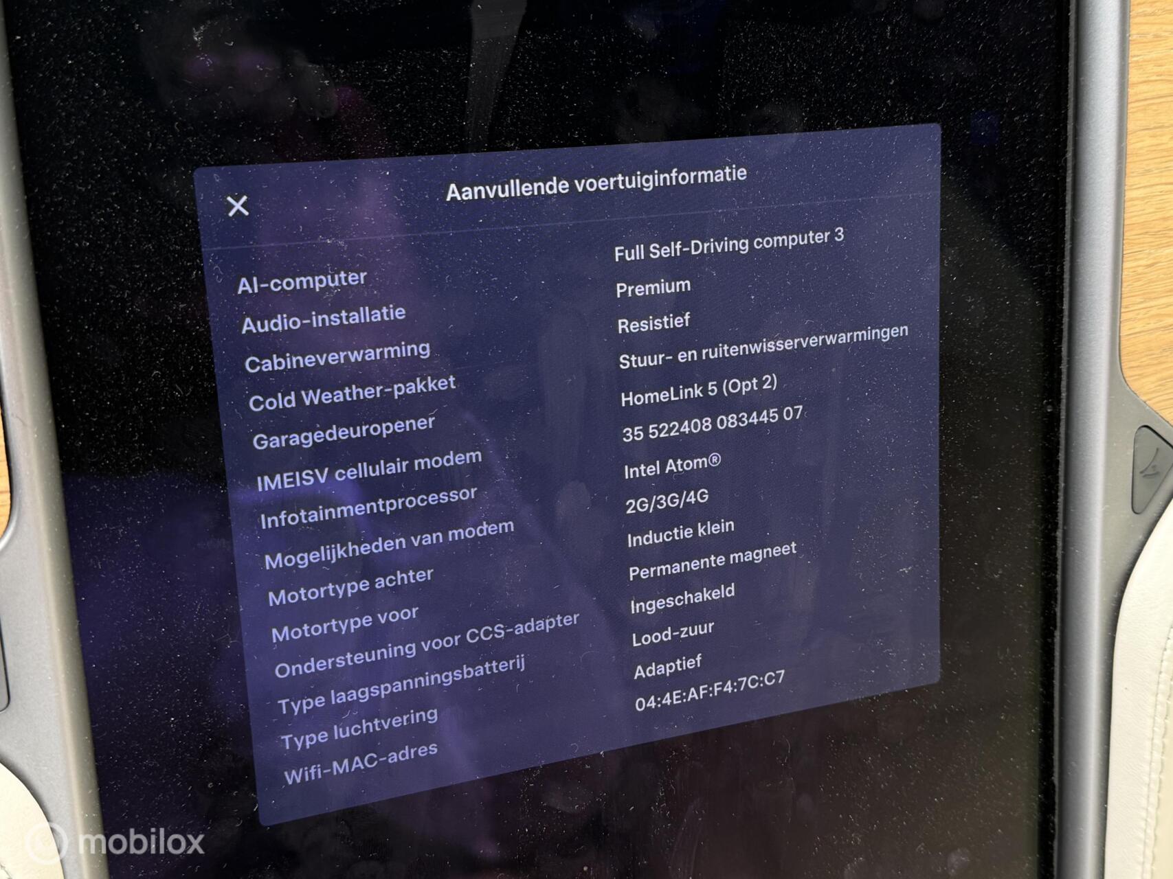 Foto van Tesla Model S