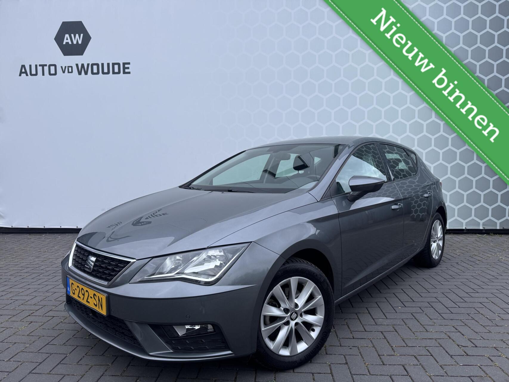 Seat Leon 1.6 TDI Reference Airco Carplay Front assistent 2018 - voorkant
