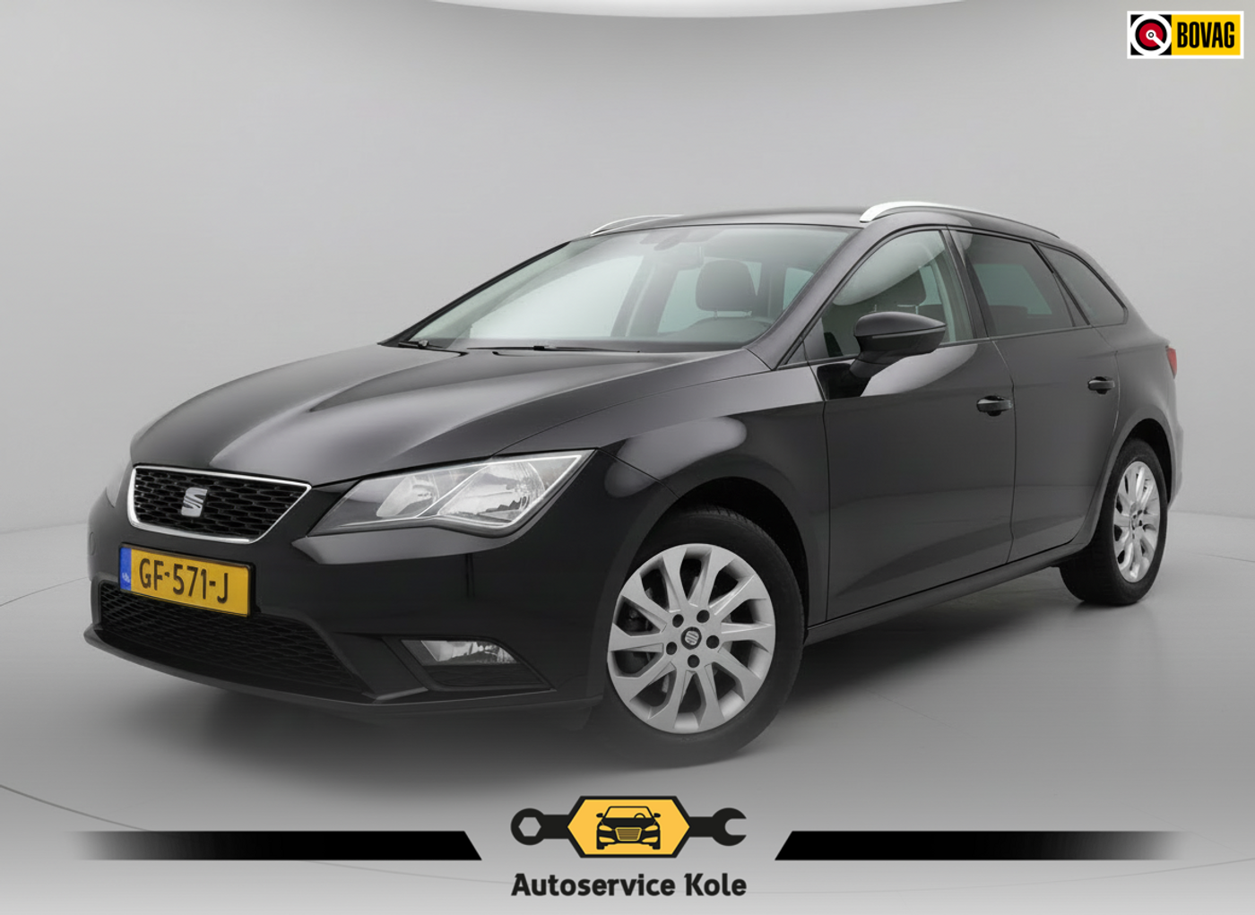 Seat Leon ST 1.2 TSI Style * Cruise * Navi * Trekhaak * Airco * 2015 - voorkant